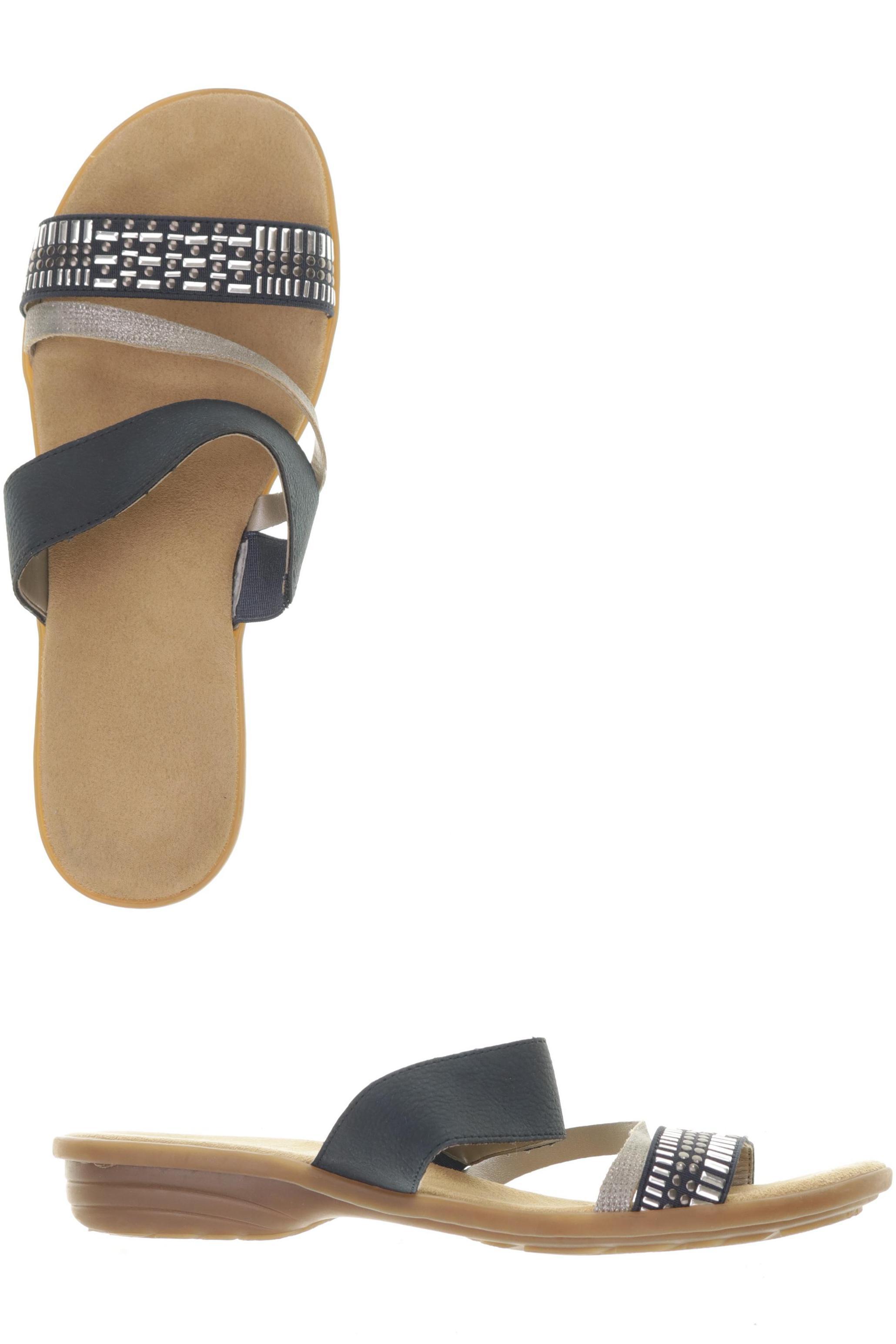 

Rieker Damen Sandale, blau, Gr. 39