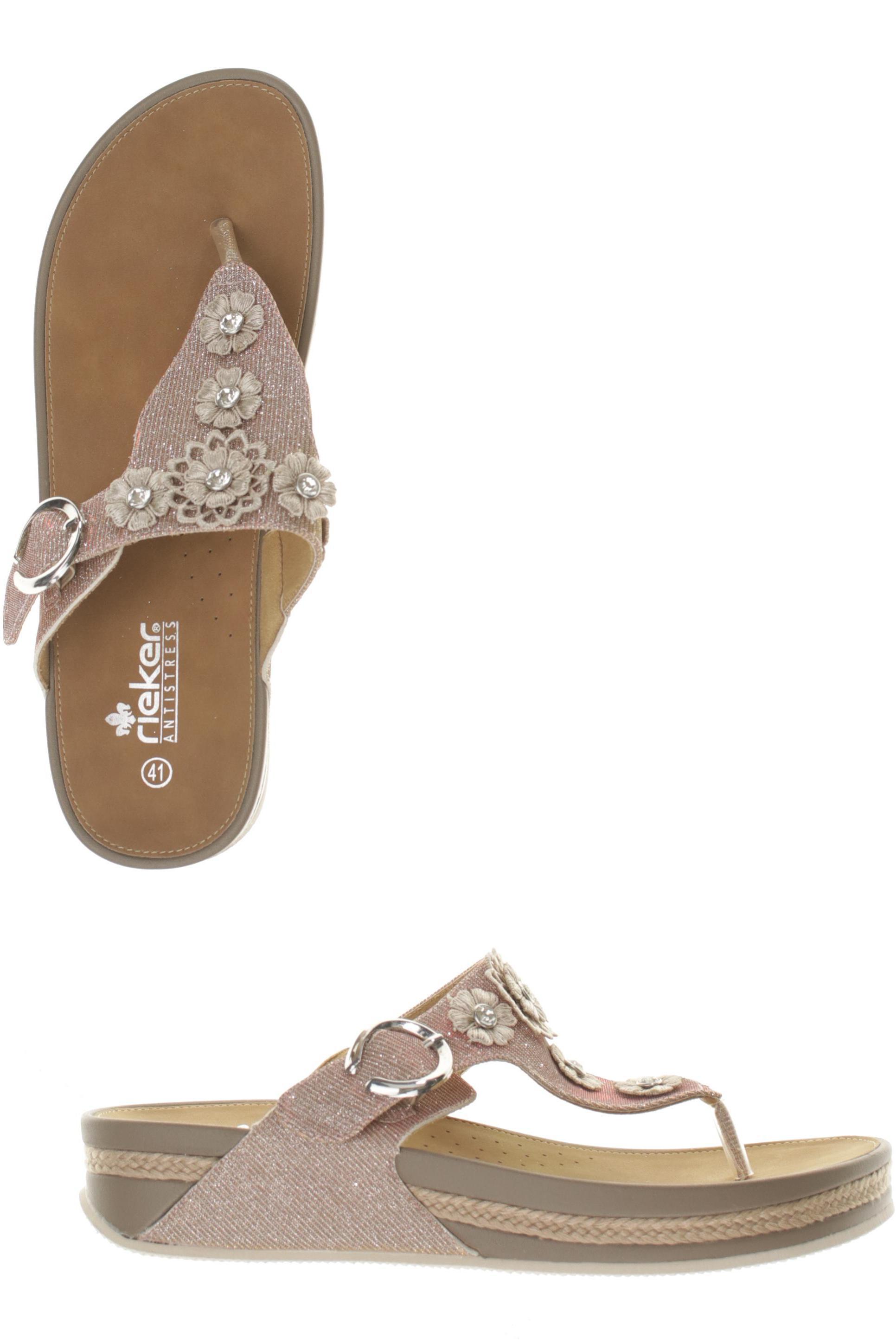 

Rieker Damen Sandale, beige, Gr. 41