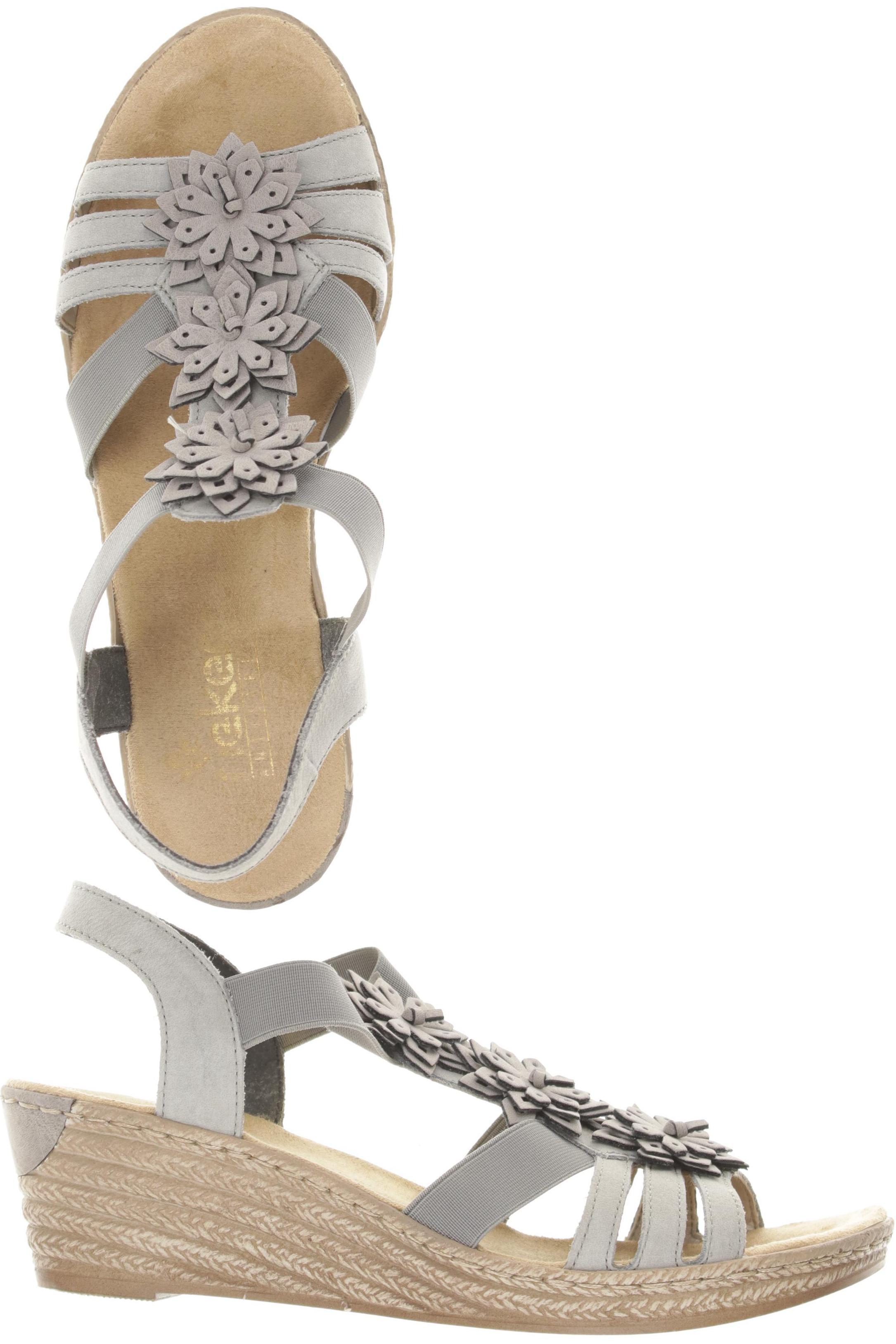 

Rieker Damen Sandale, grau, Gr. 37