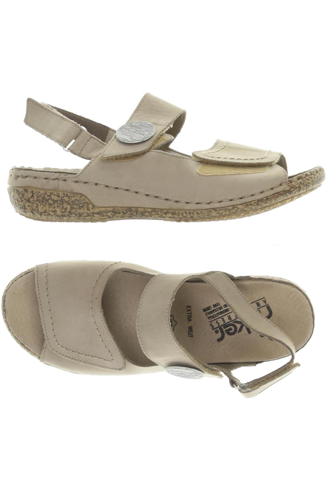 

Rieker Damen Sandale, grau, Gr. 38