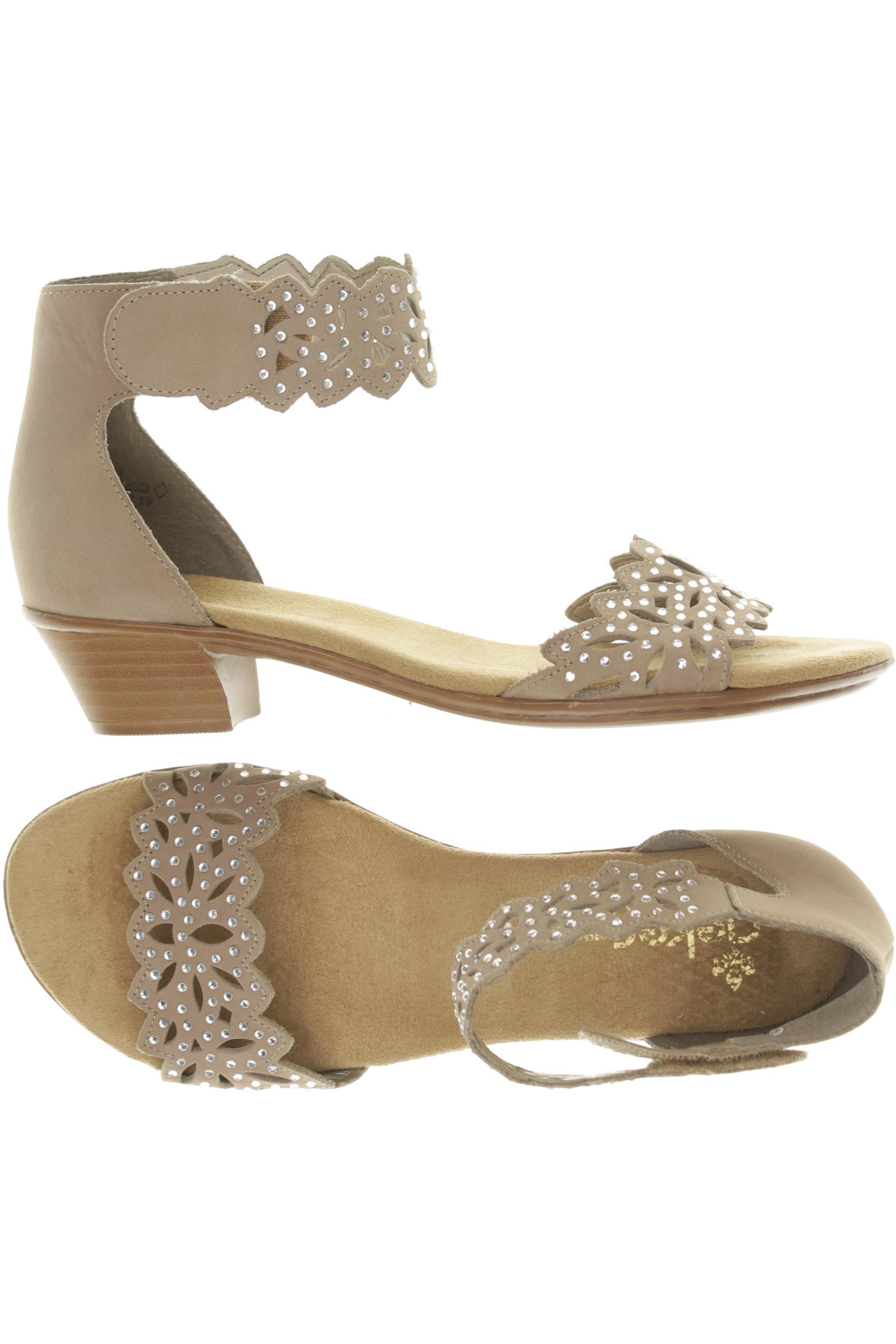 

Rieker Damen Sandale, beige, Gr. 36