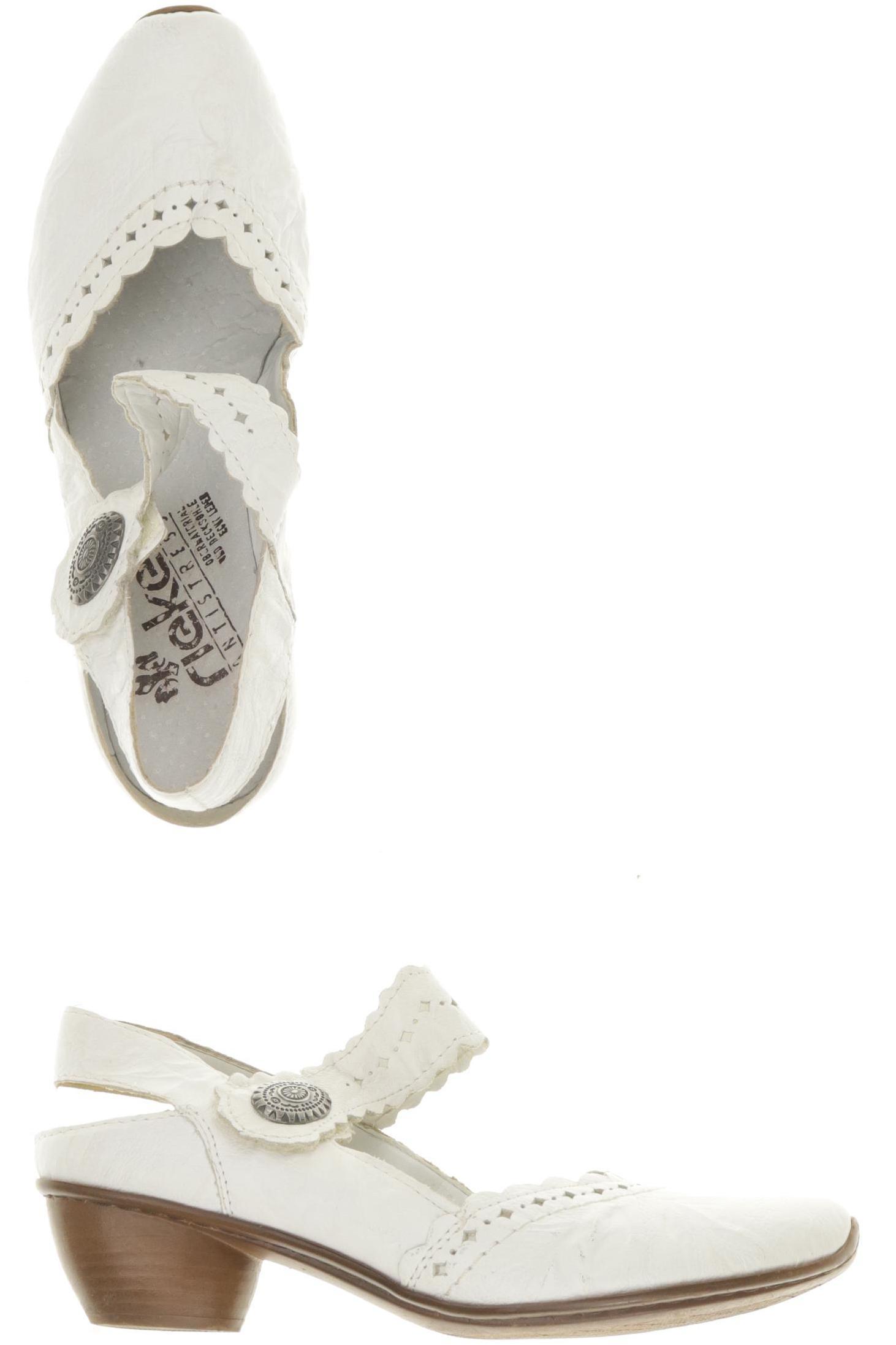 

Rieker Damen Sandale, weiß, Gr. 37