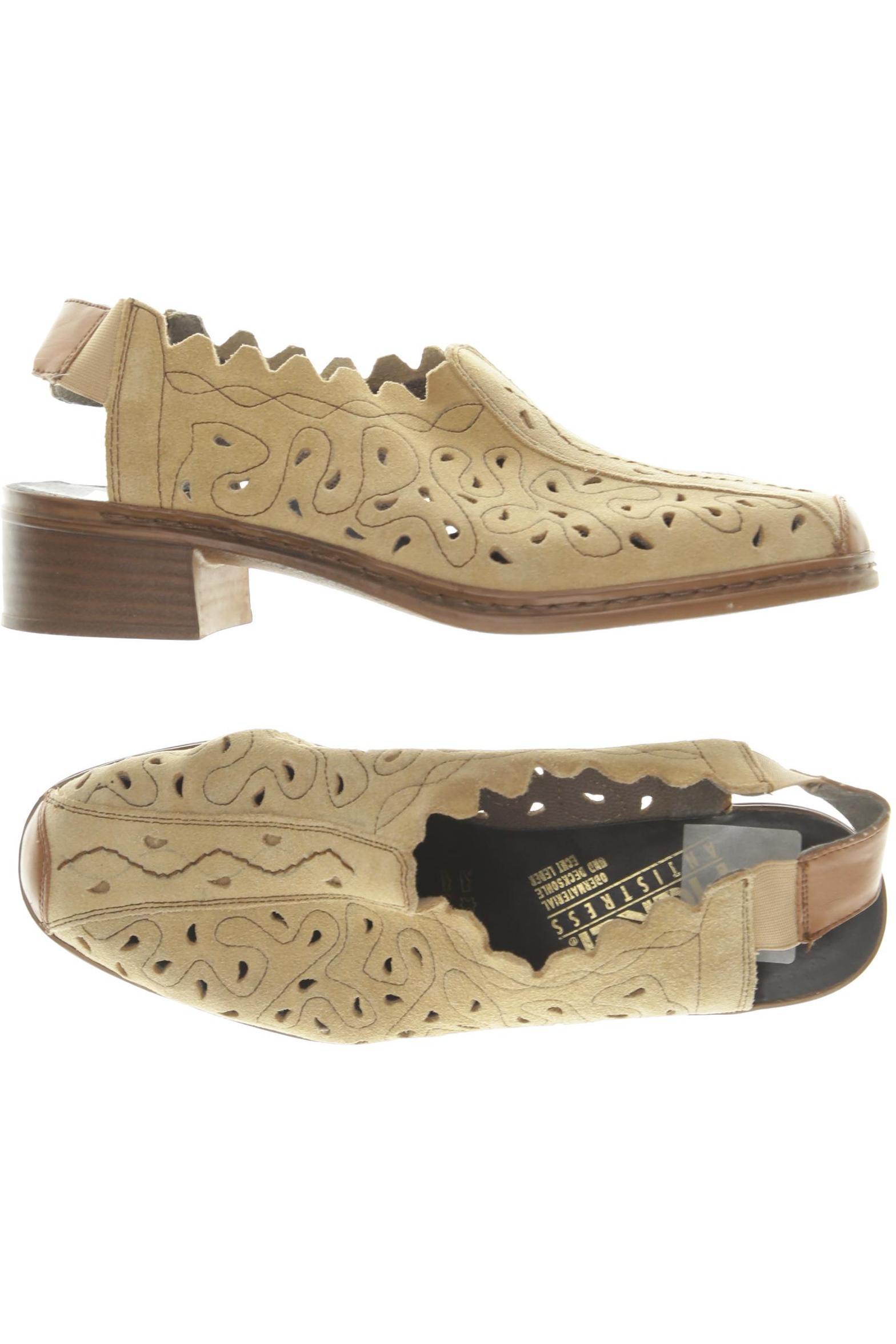 

Rieker Damen Sandale, beige, Gr. 38