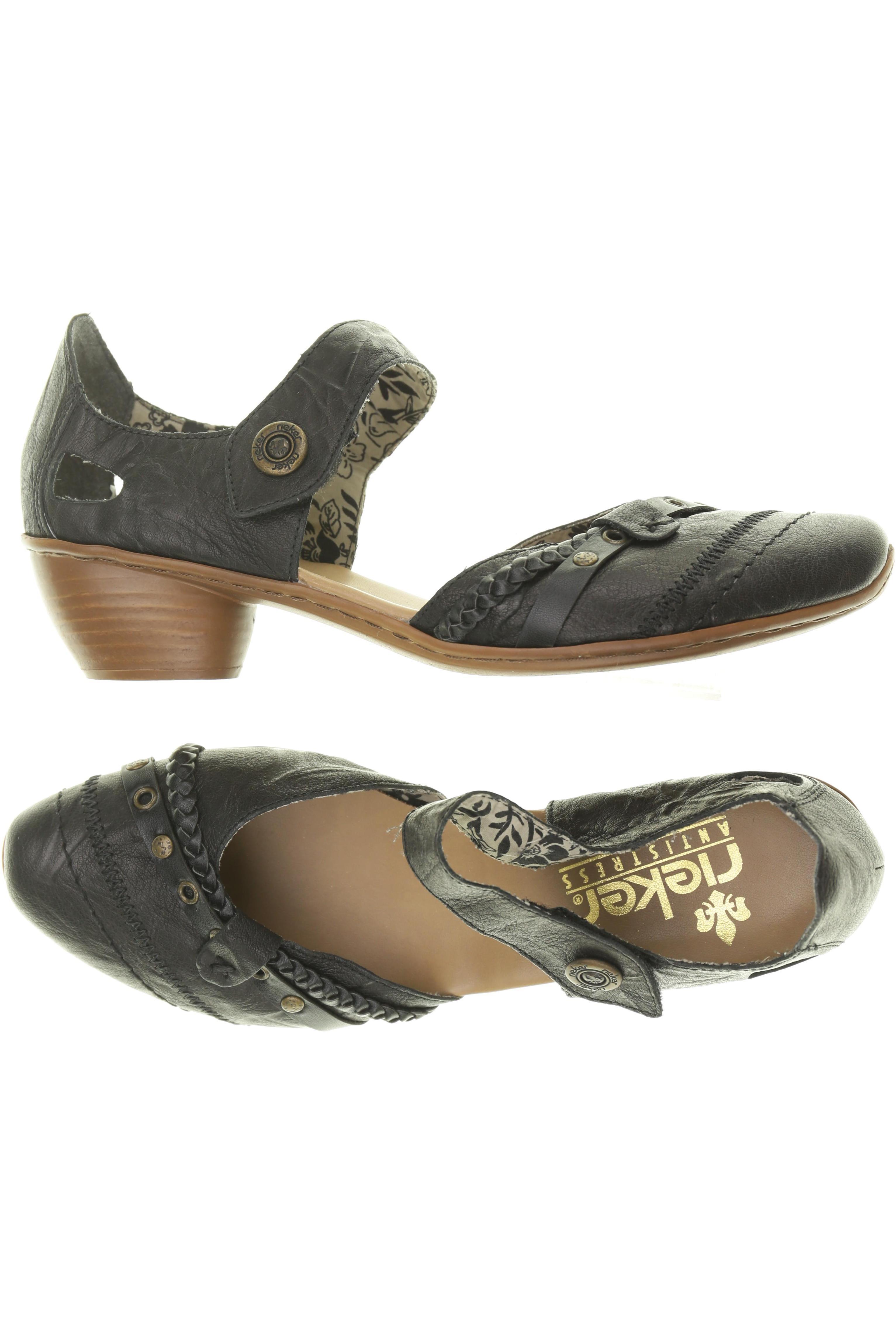 

Rieker Damen Ballerinas, schwarz, Gr. 39