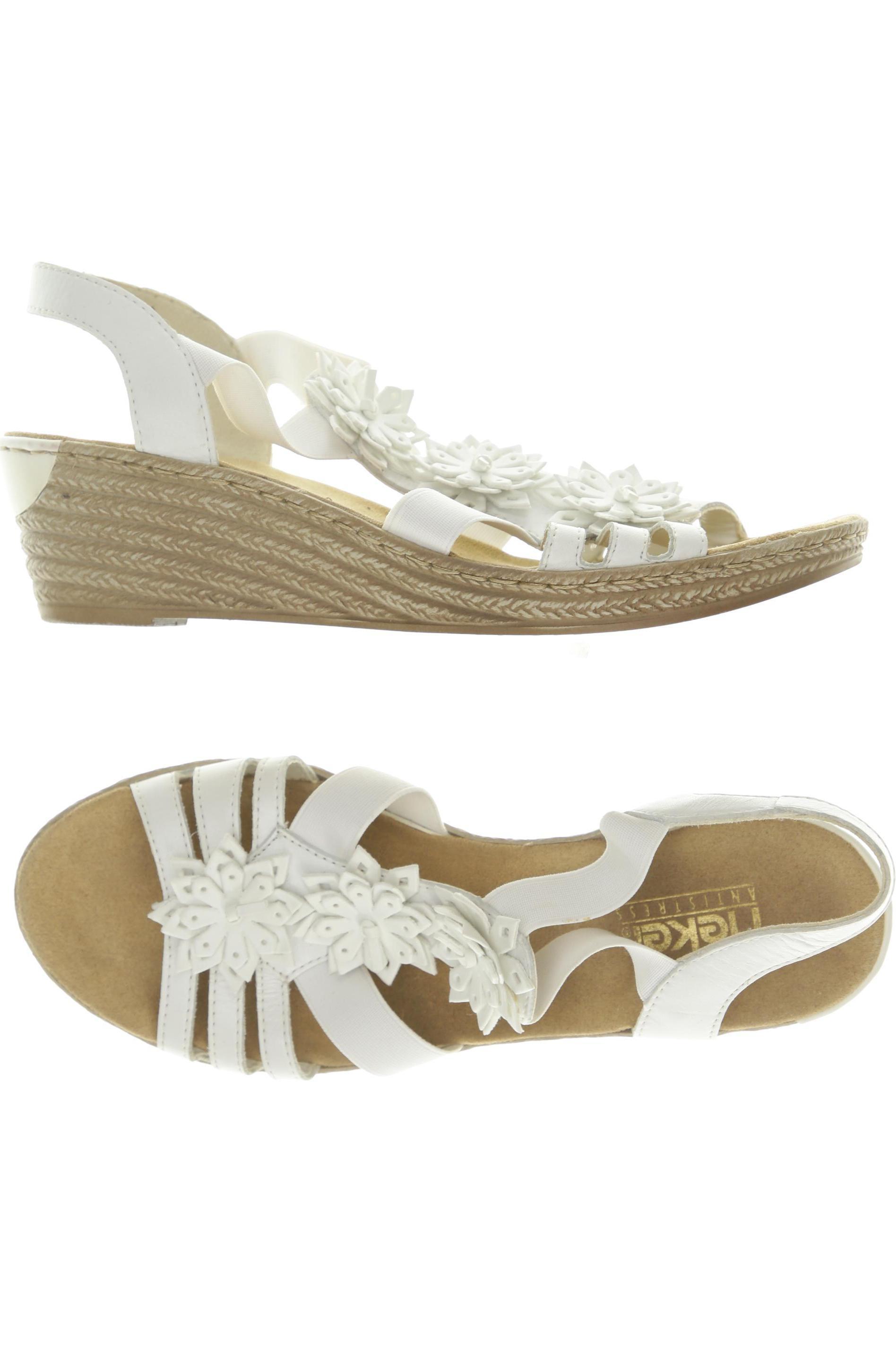 

Rieker Damen Sandale, weiß, Gr. 39