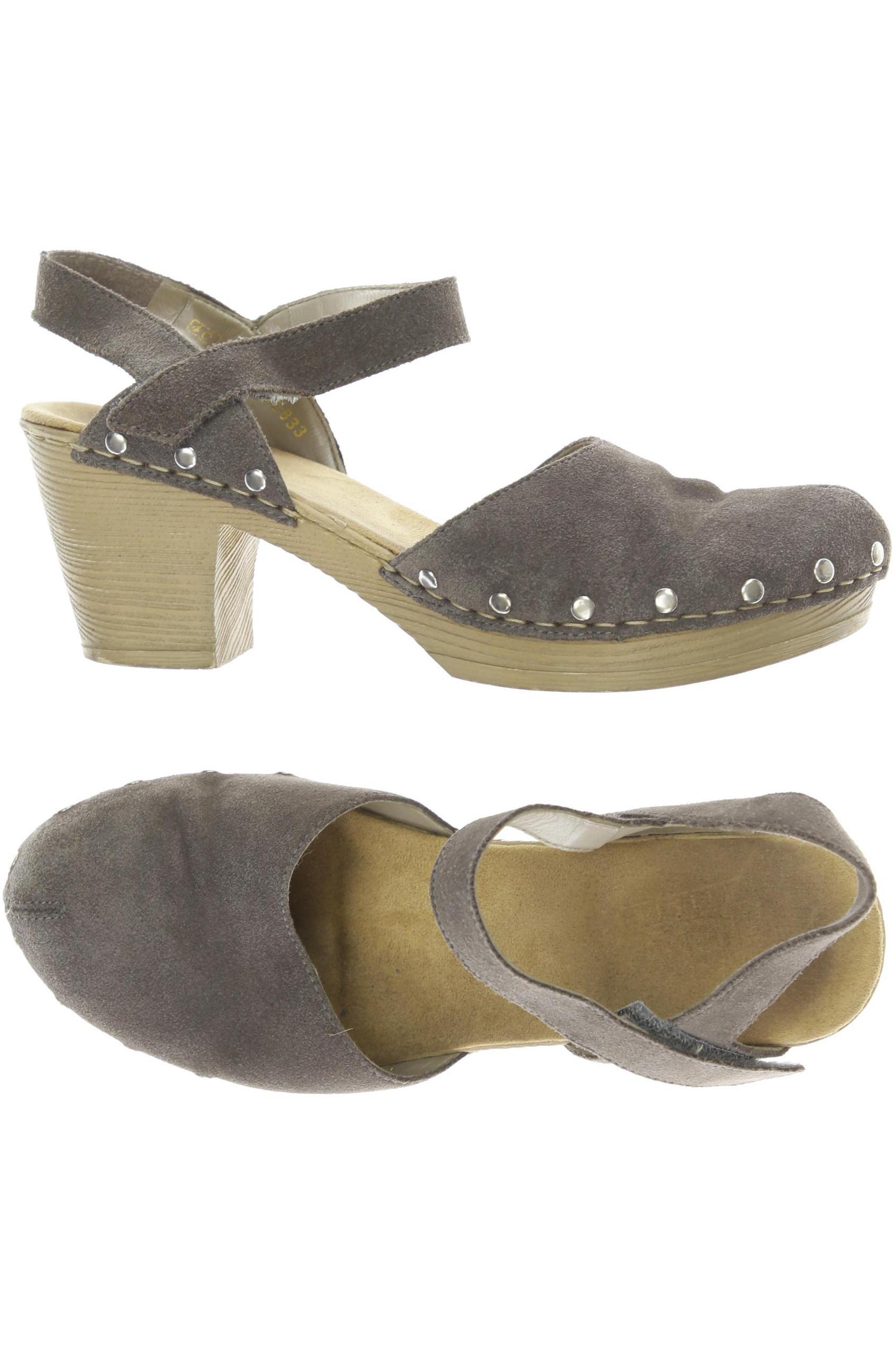 

Rieker Damen Sandale, grau, Gr. 40