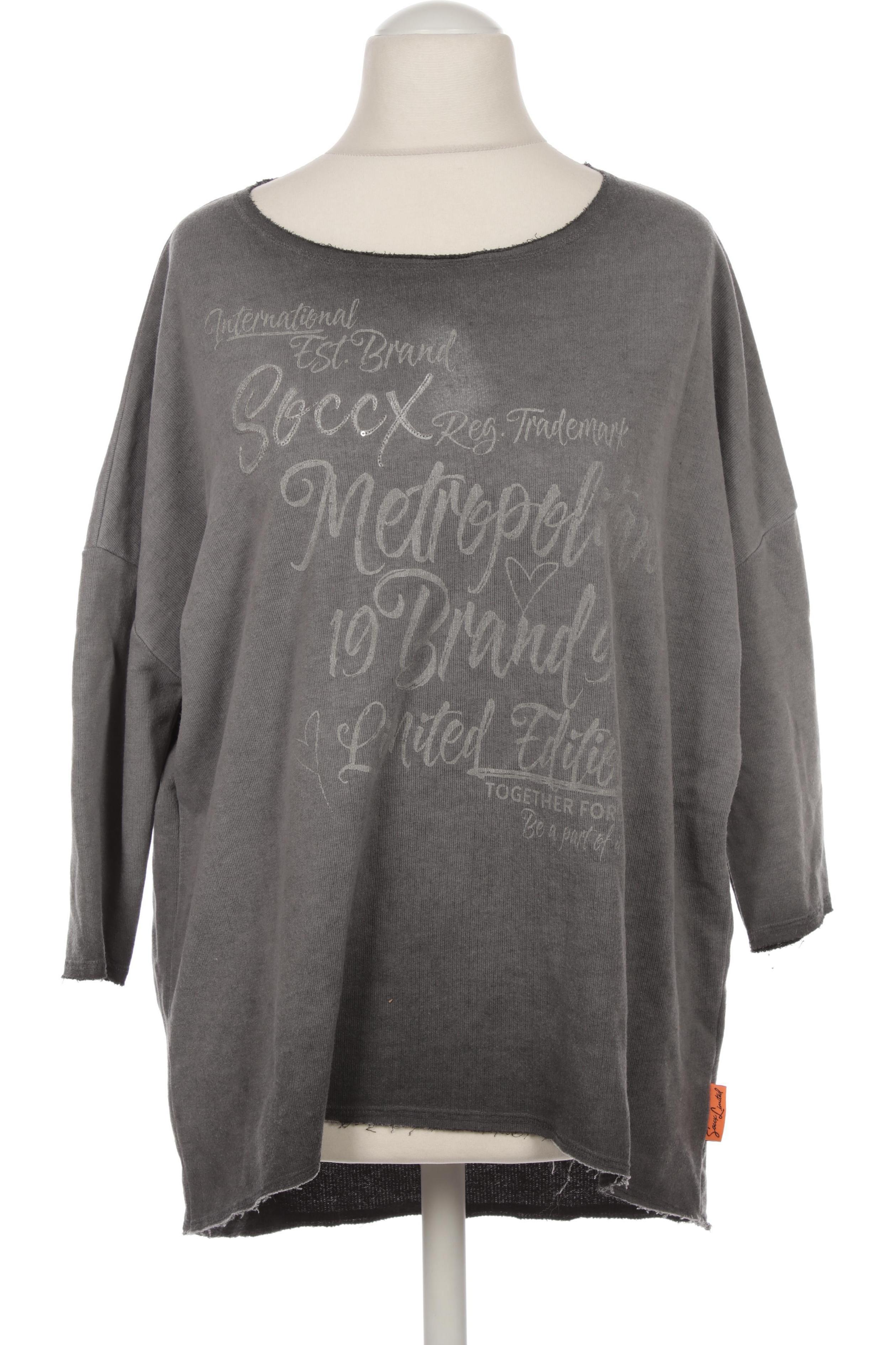 

Soccx Damen Sweatshirt, grau, Gr. 38