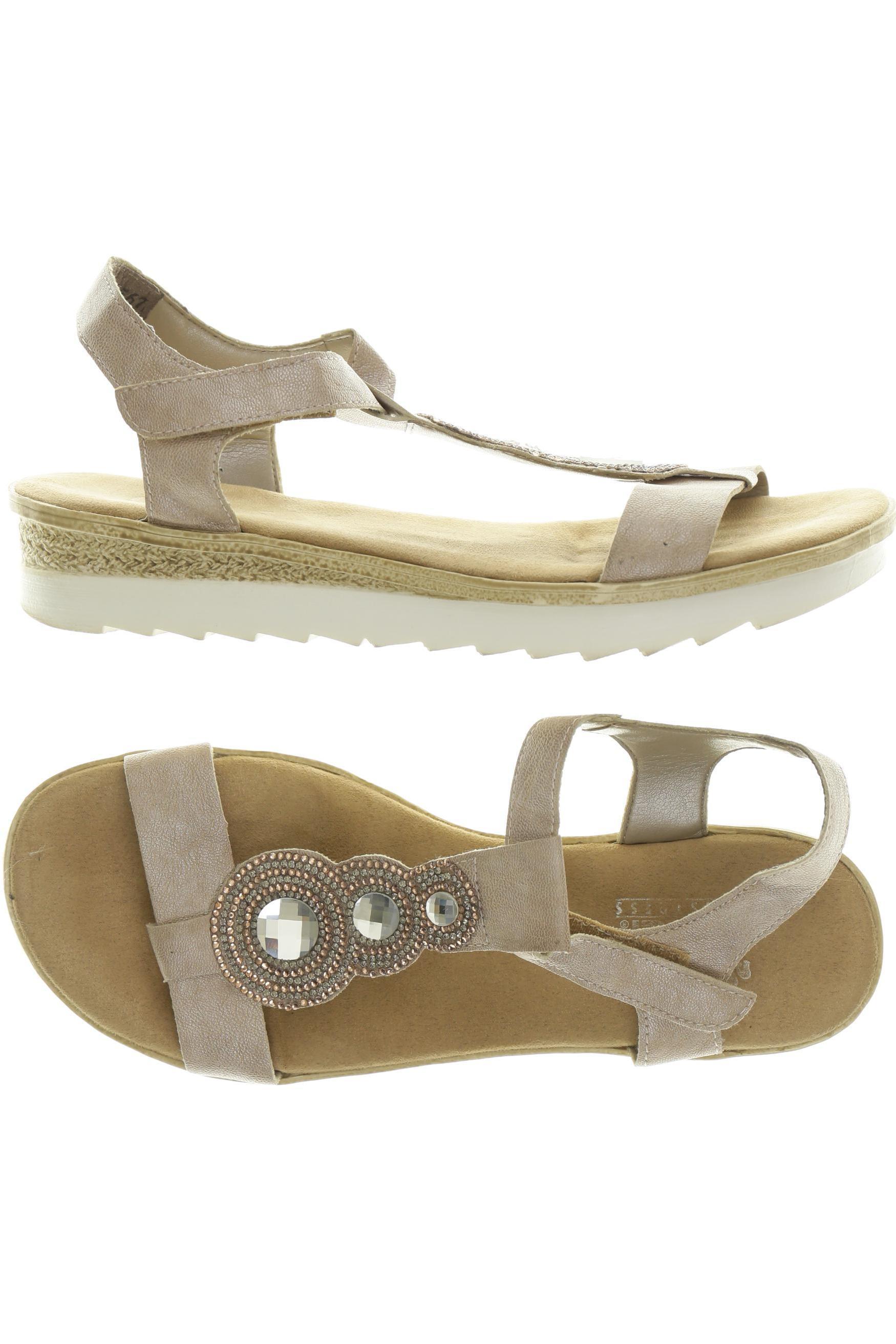 

Rieker Damen Sandale, beige, Gr. 38