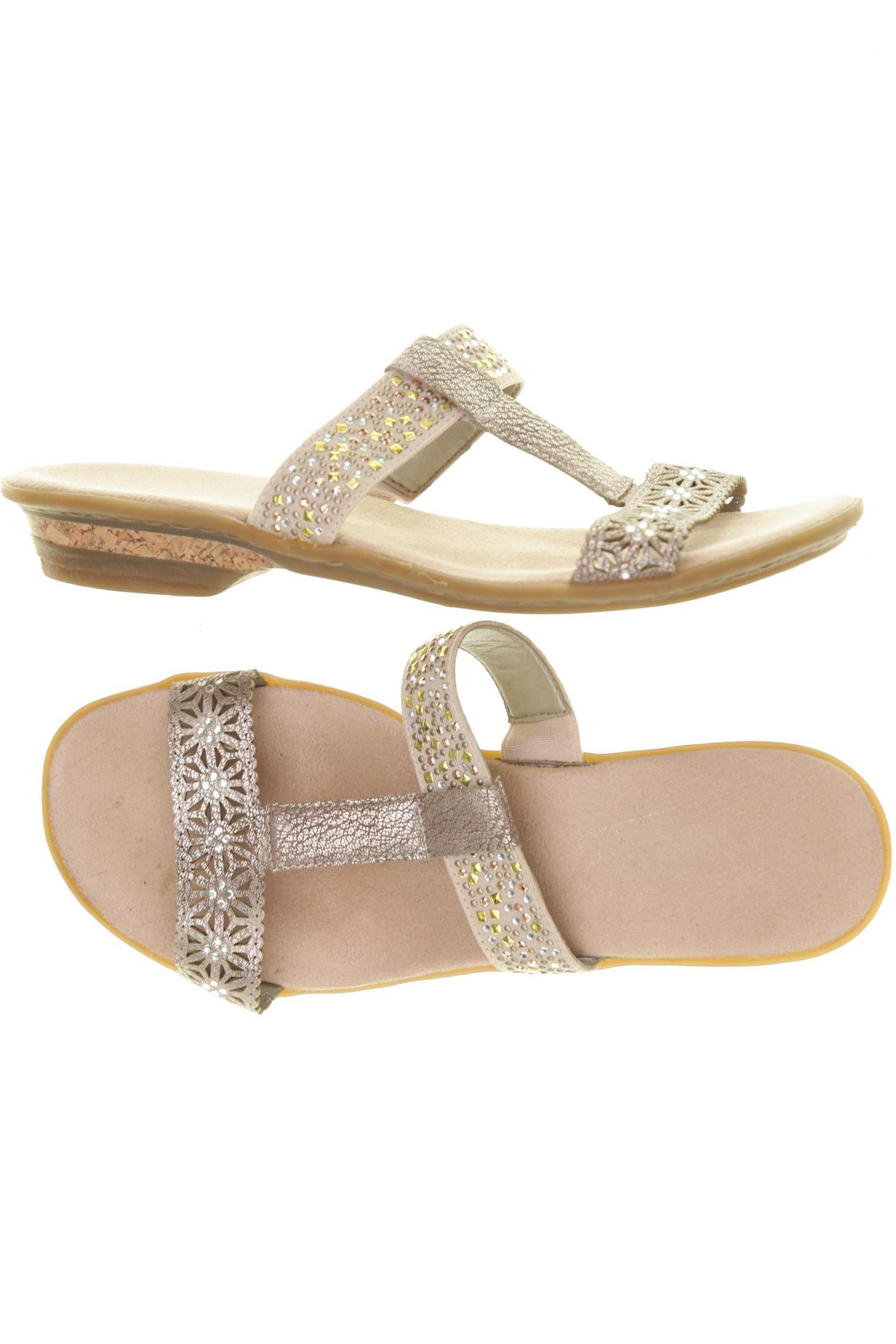 

Rieker Damen Sandale, beige, Gr. 39