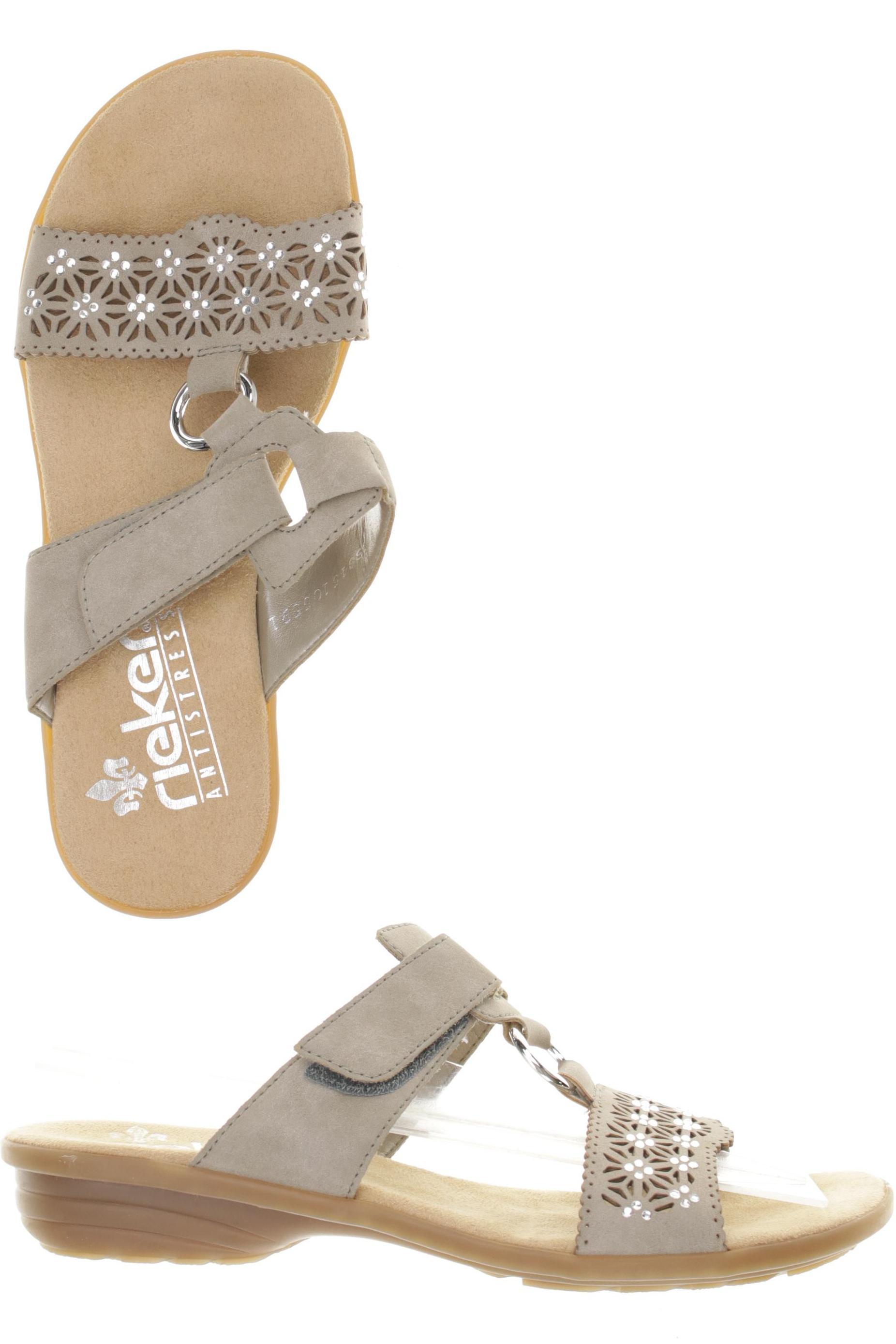 

Rieker Damen Sandale, beige, Gr. 36