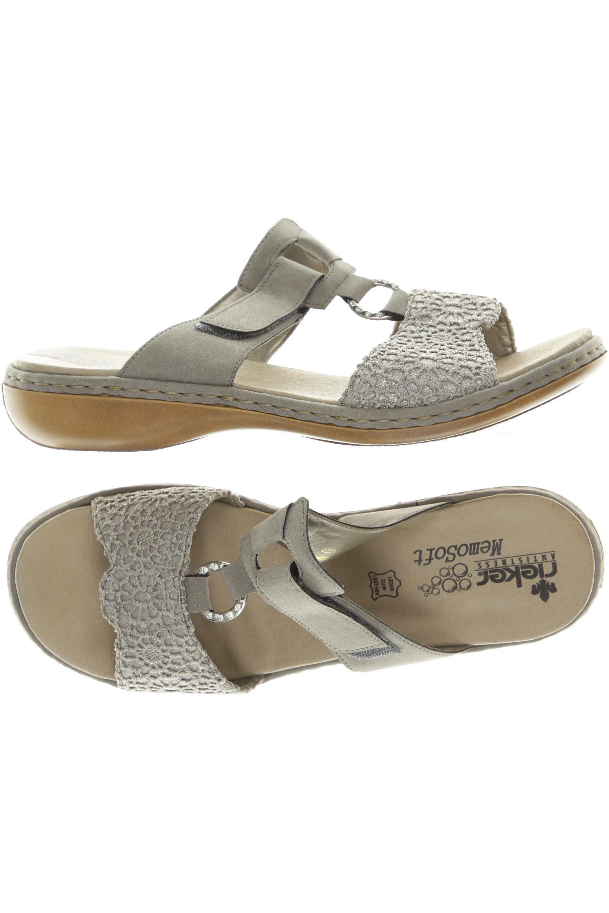 

Rieker Damen Sandale, grau, Gr. 42