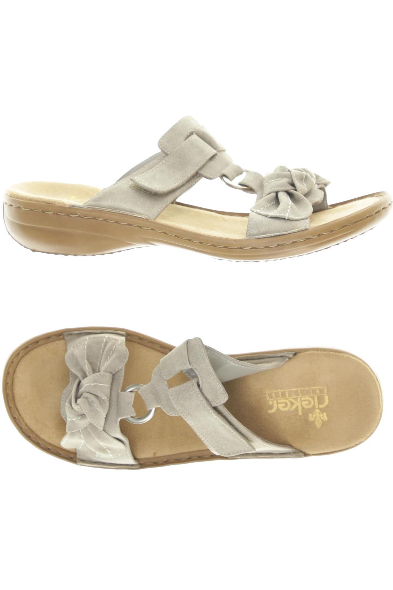 

Rieker Damen Sandale, grau, Gr. 38