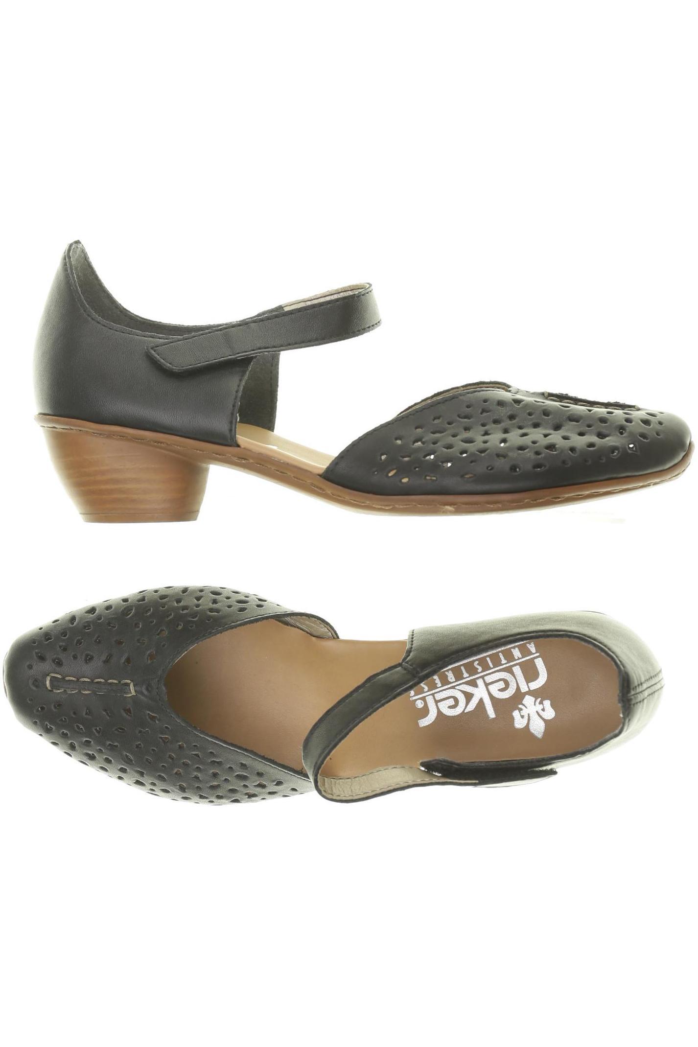 

Rieker Damen Pumps, schwarz, Gr. 37