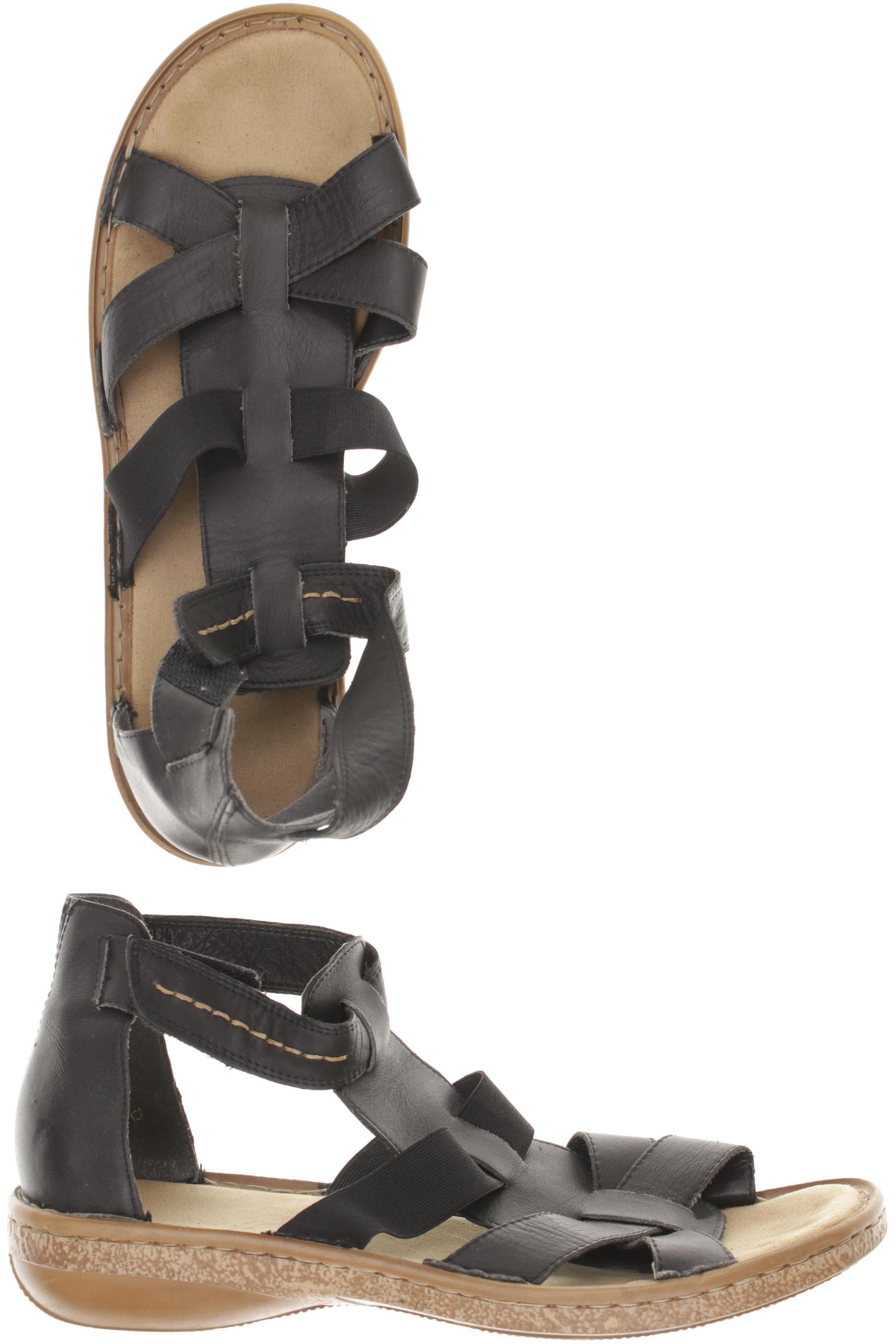 

Rieker Damen Sandale, schwarz, Gr. 42