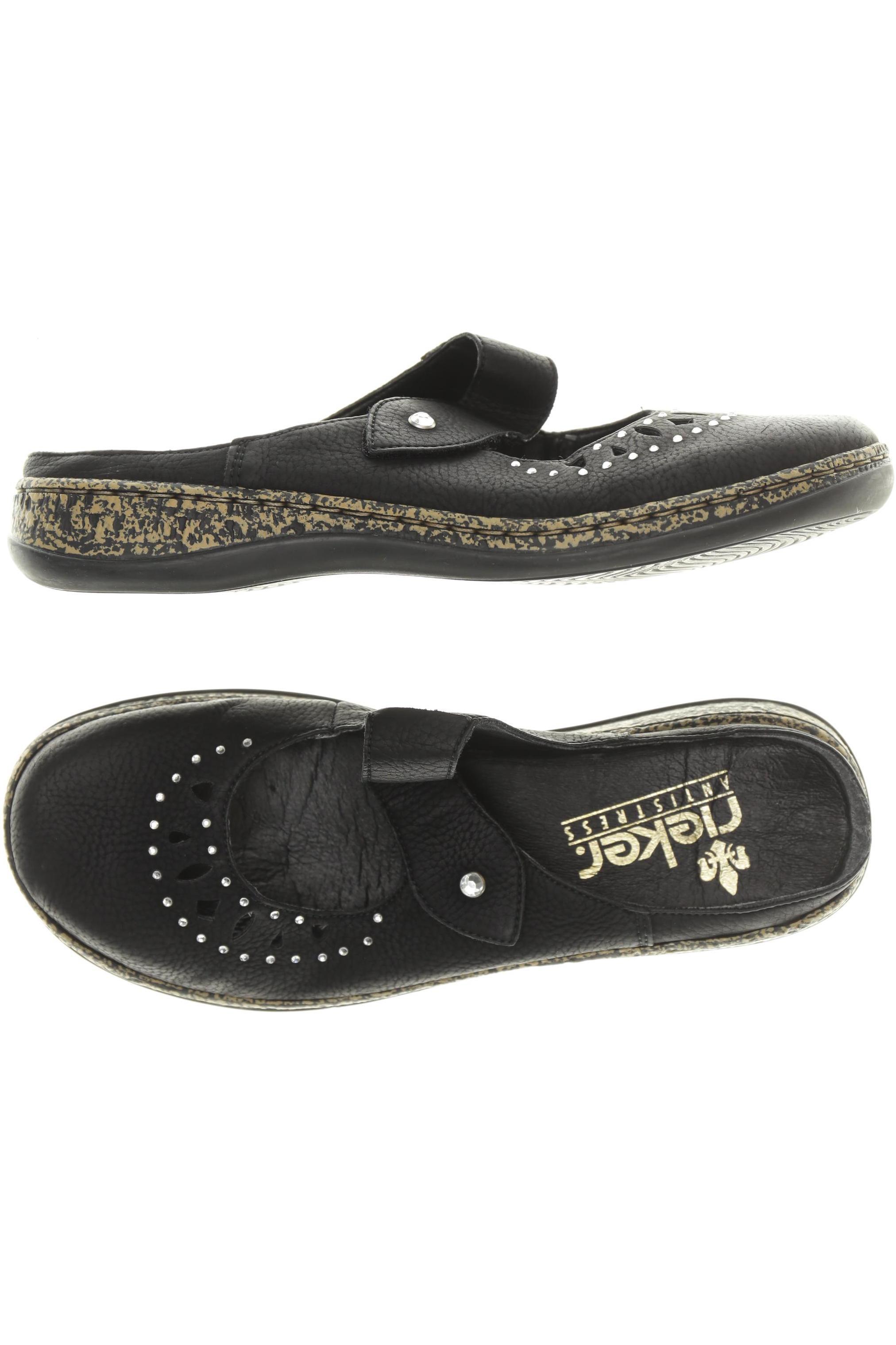 

Rieker Damen Sandale, schwarz, Gr. 38