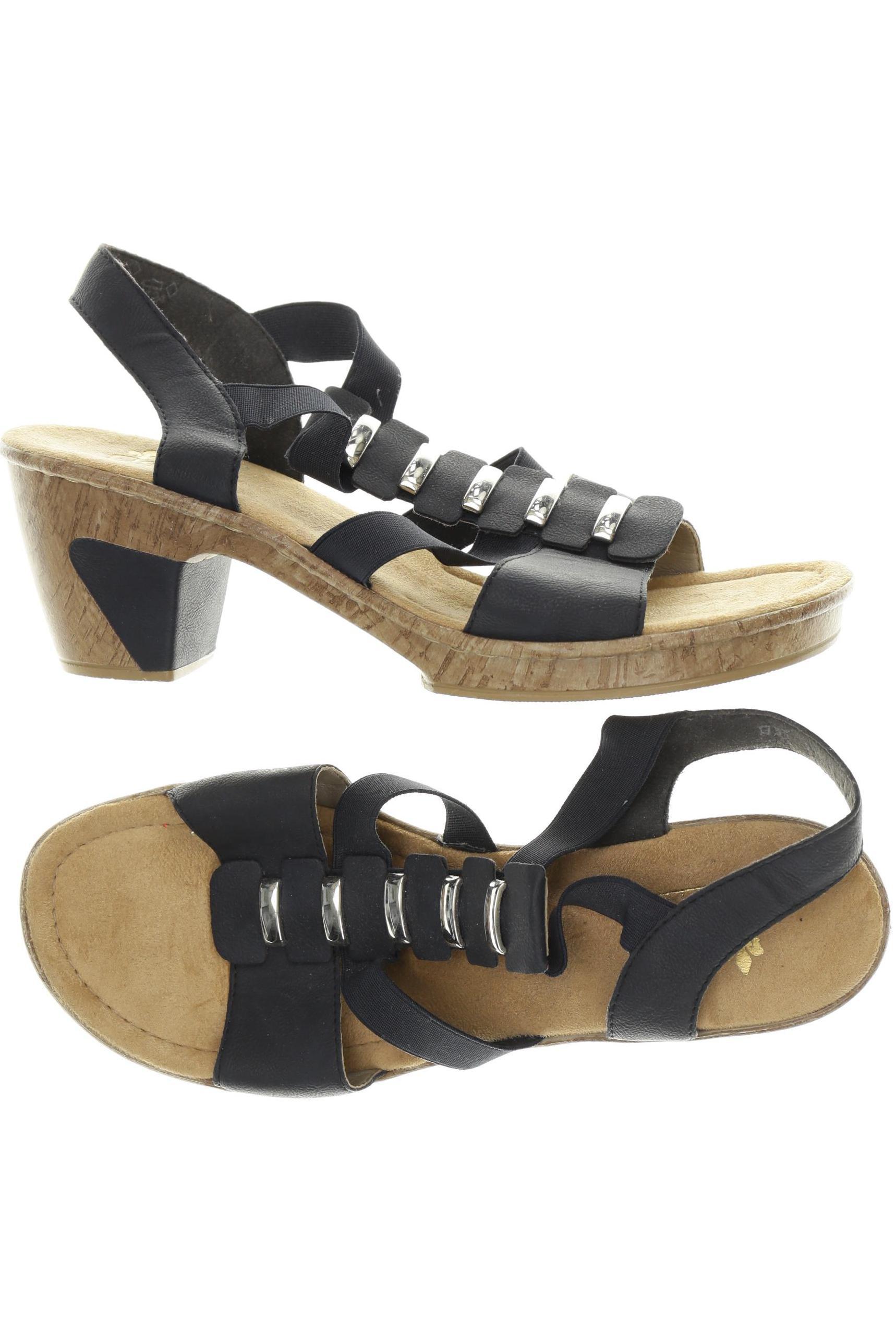 

Rieker Damen Sandale, blau, Gr. 42