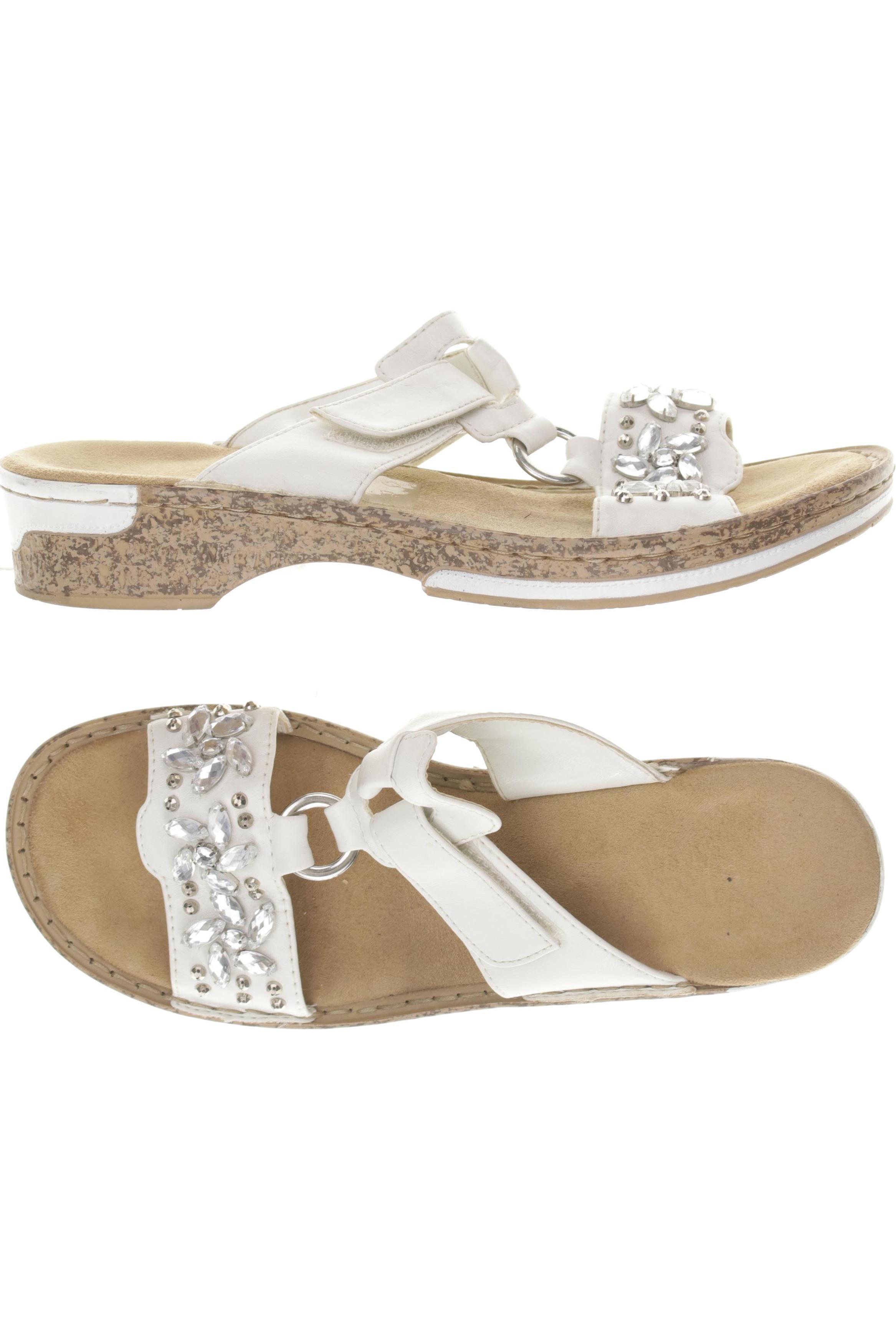 

Rieker Damen Sandale, weiß, Gr. 40