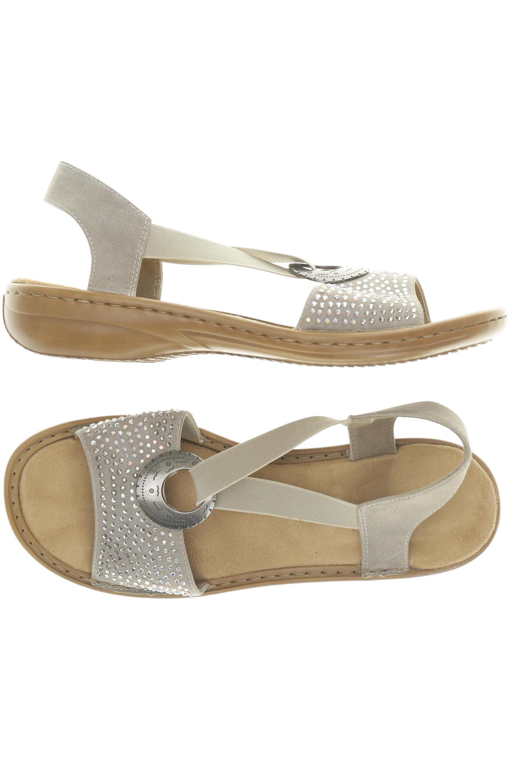 

Rieker Damen Sandale, grau, Gr. 42