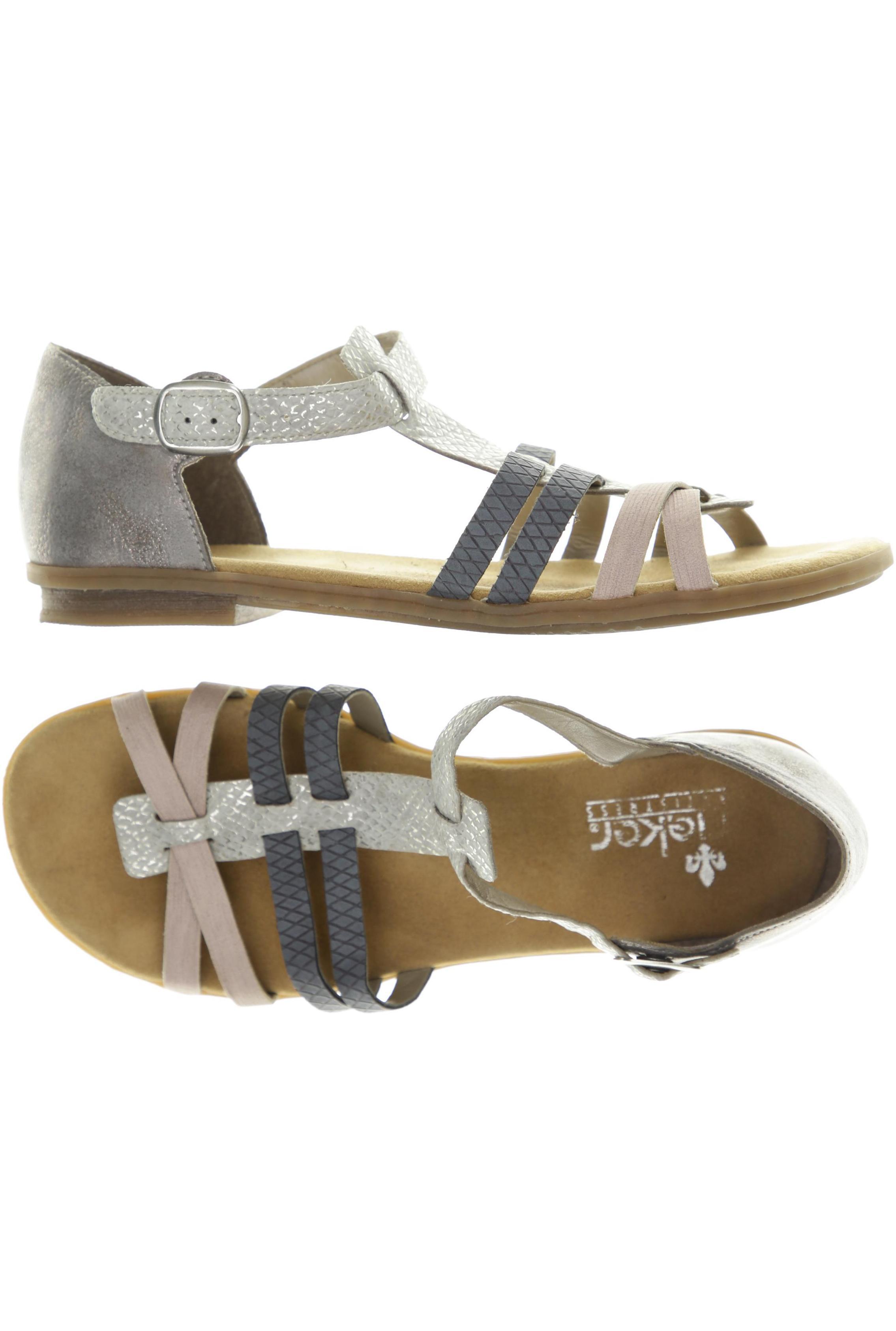 

Rieker Damen Sandale, grau, Gr. 37