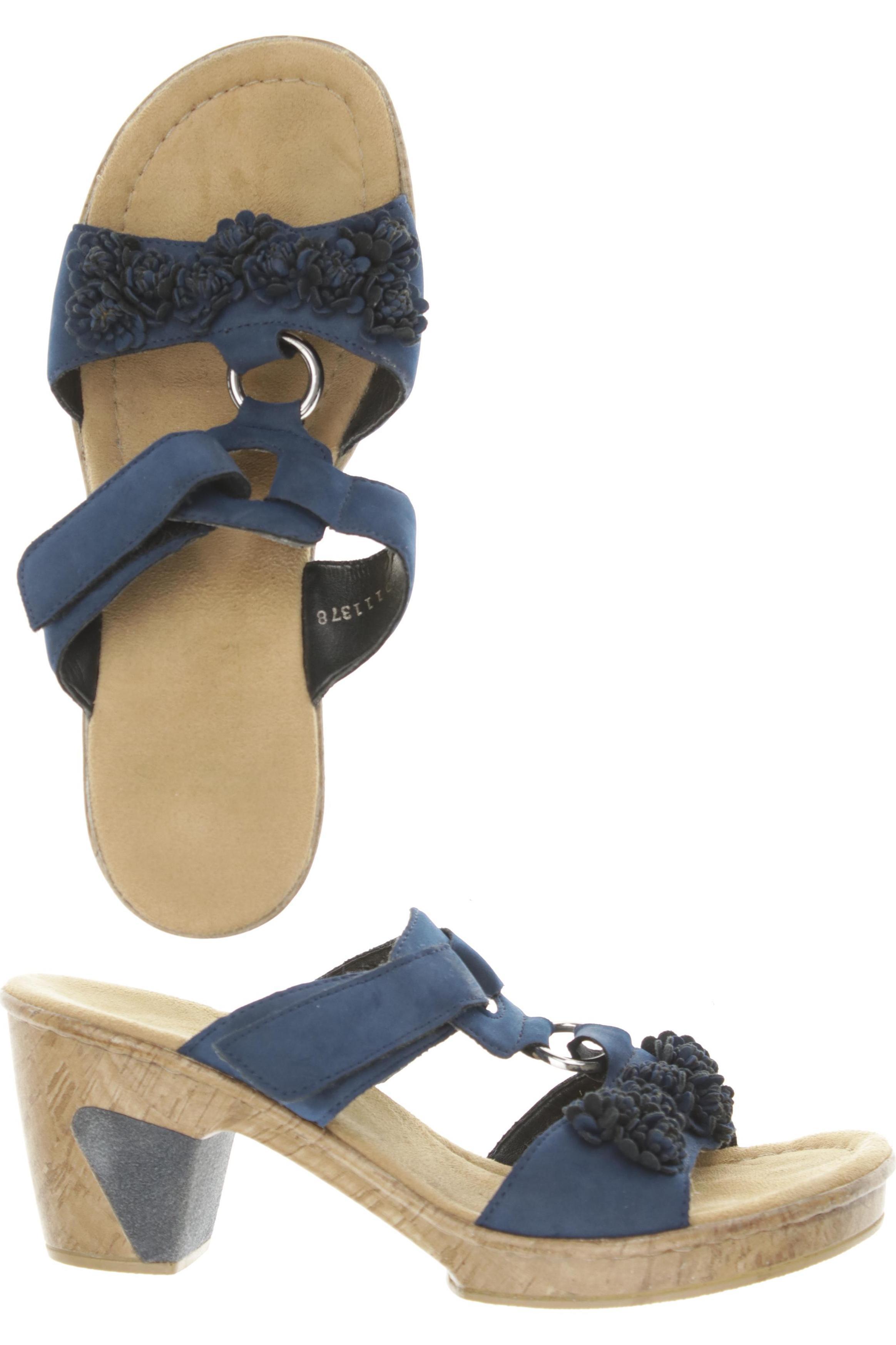

Rieker Damen Sandale, blau, Gr. 38