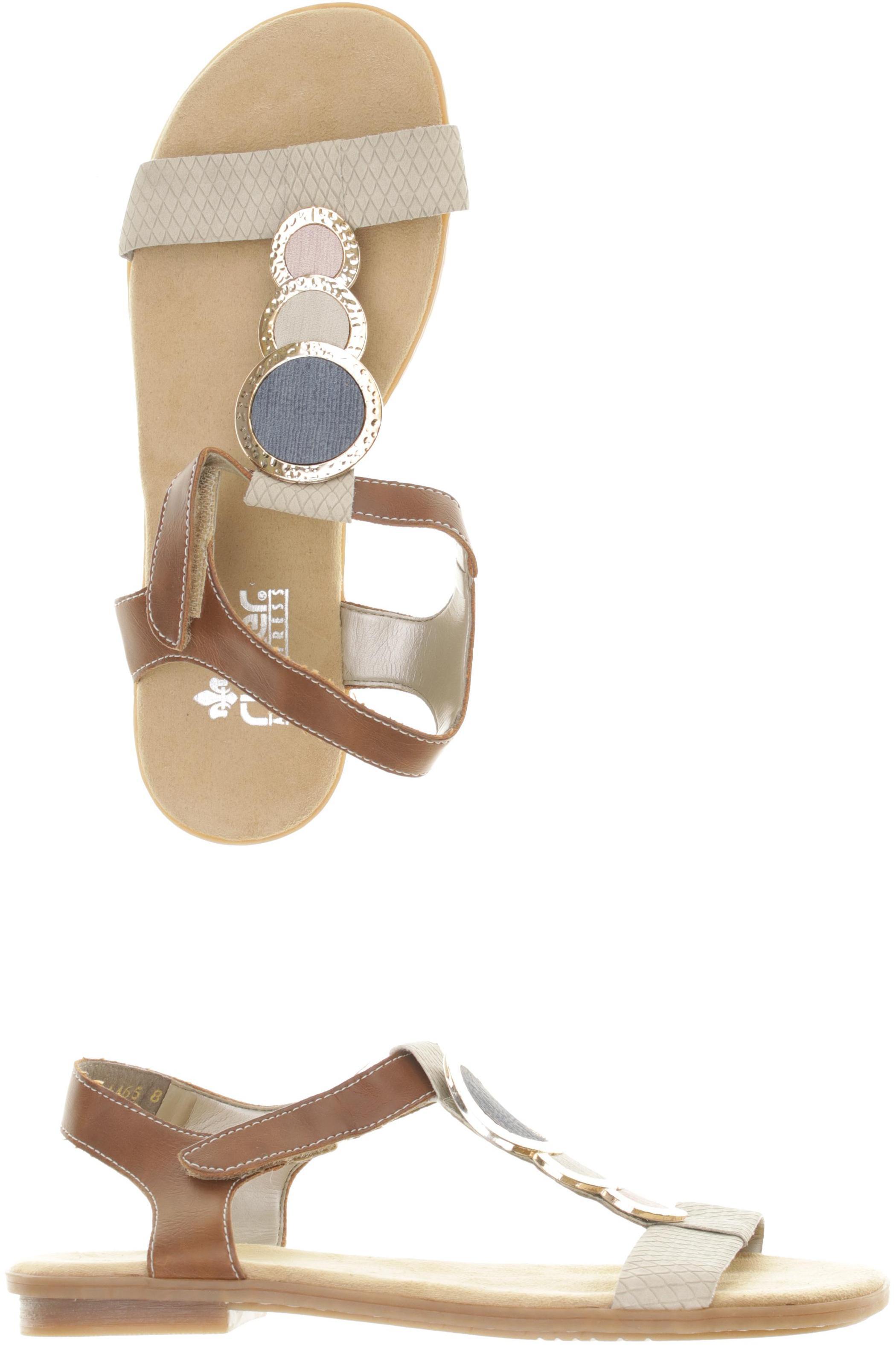 

Rieker Damen Sandale, grau, Gr. 38