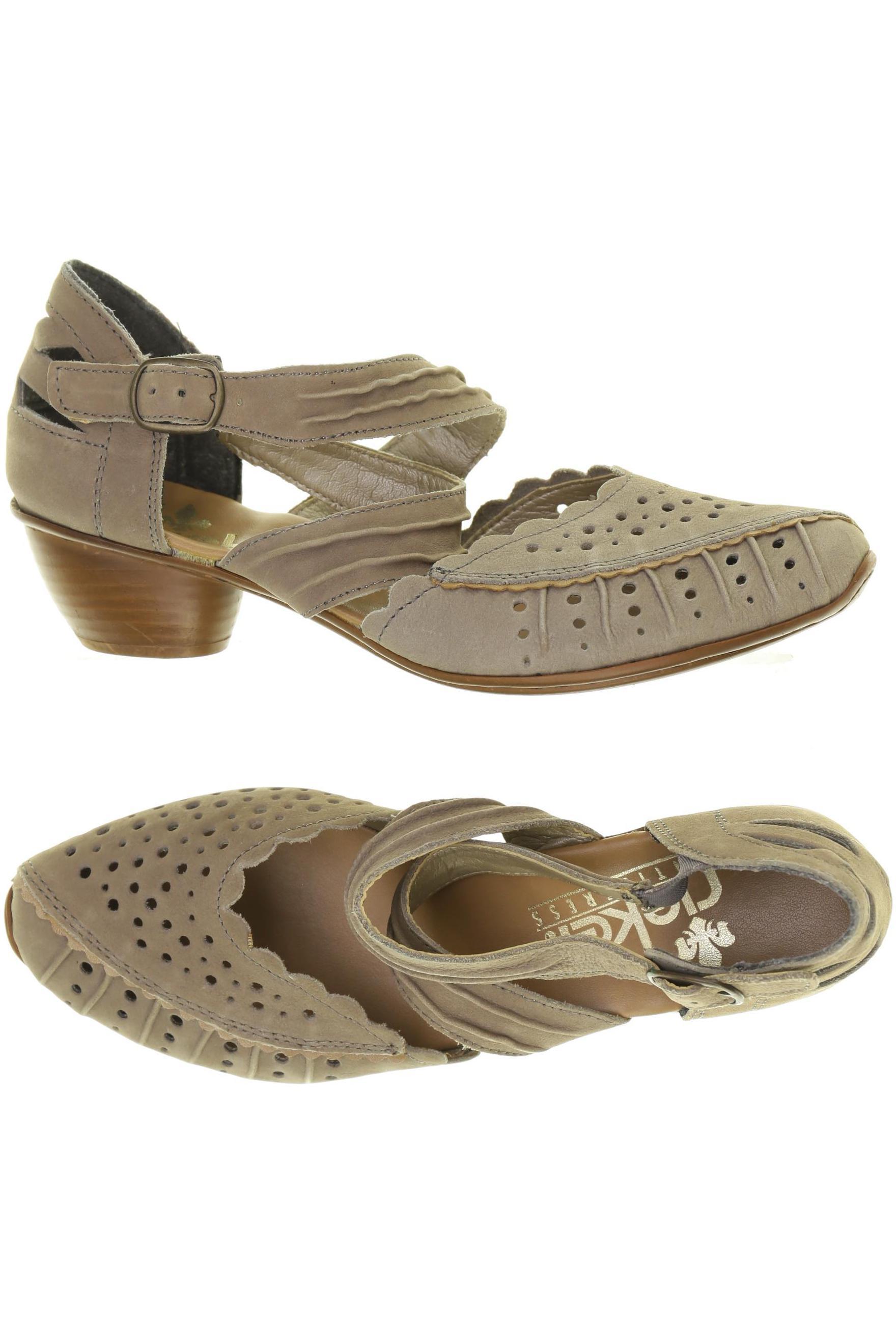 

Rieker Damen Sandale, beige, Gr. 36
