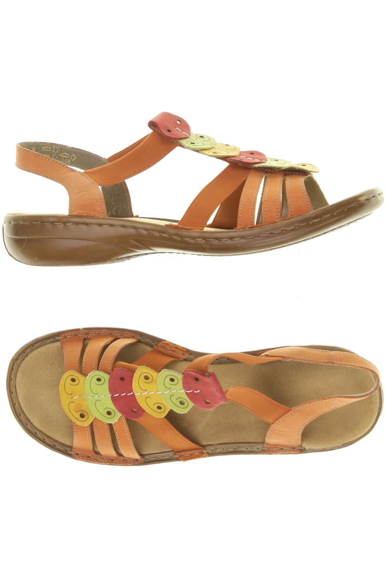 

Rieker Damen Sandale, orange, Gr. 41