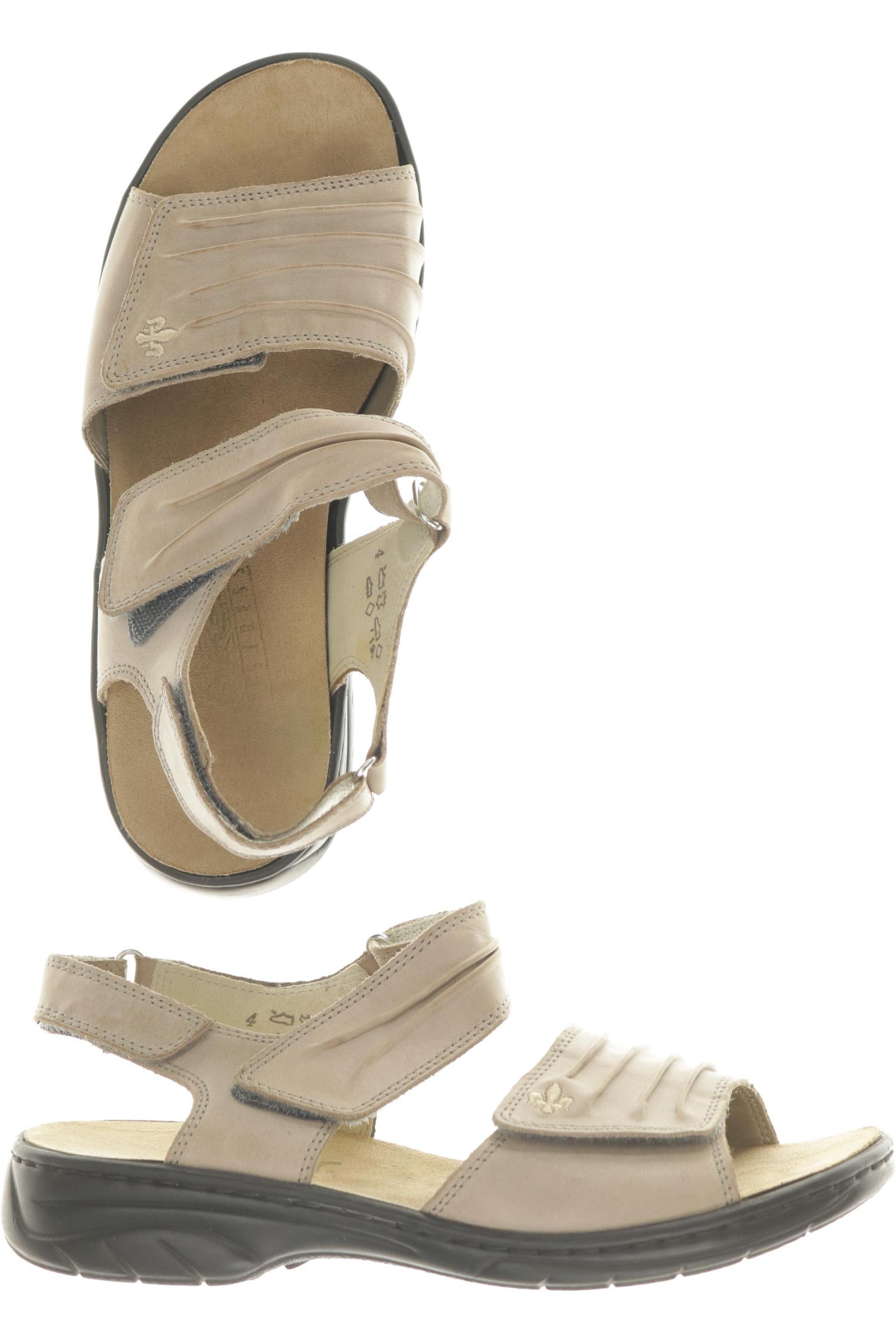 

Rieker Damen Sandale, beige, Gr. 4