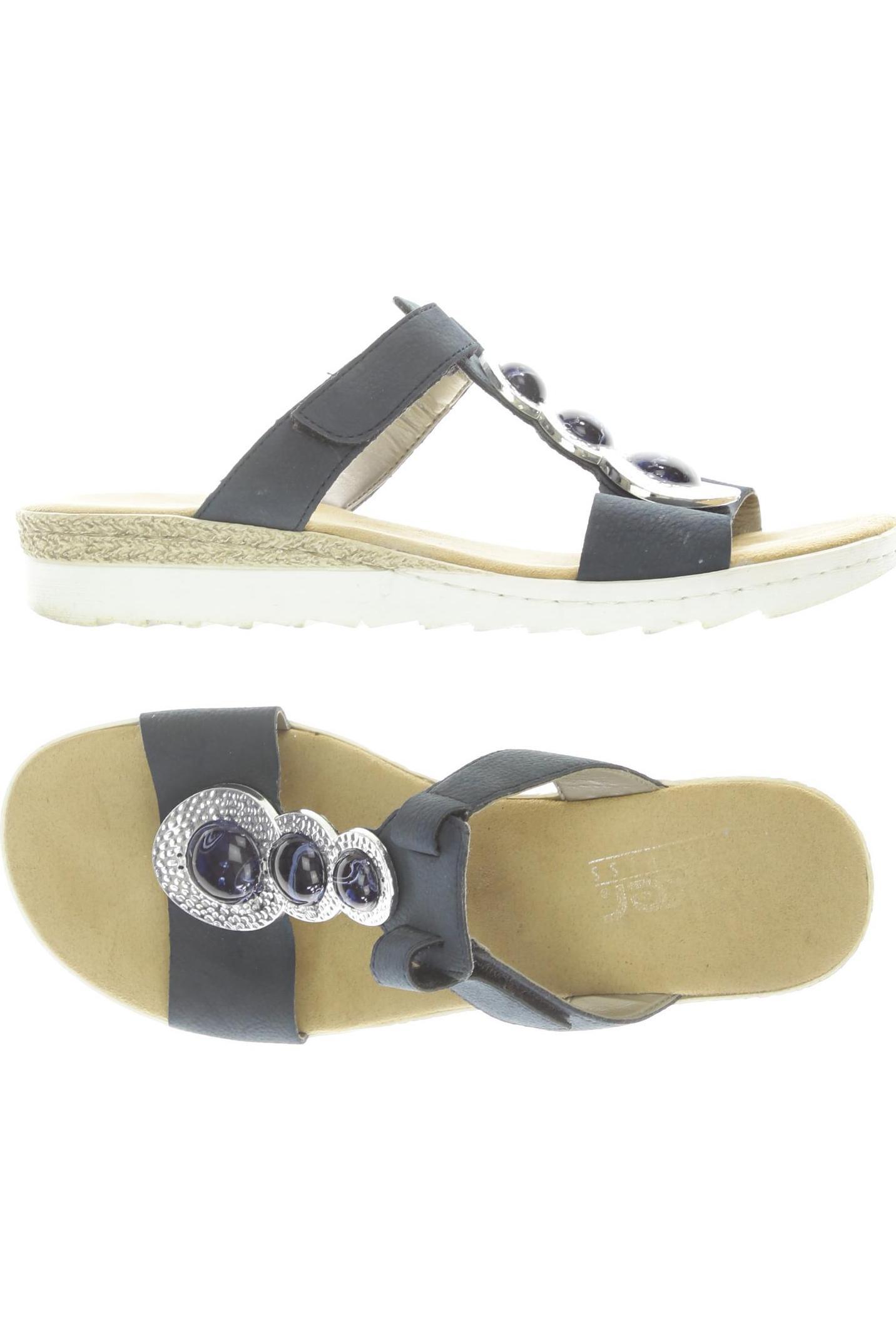 

Rieker Damen Sandale, blau, Gr. 39