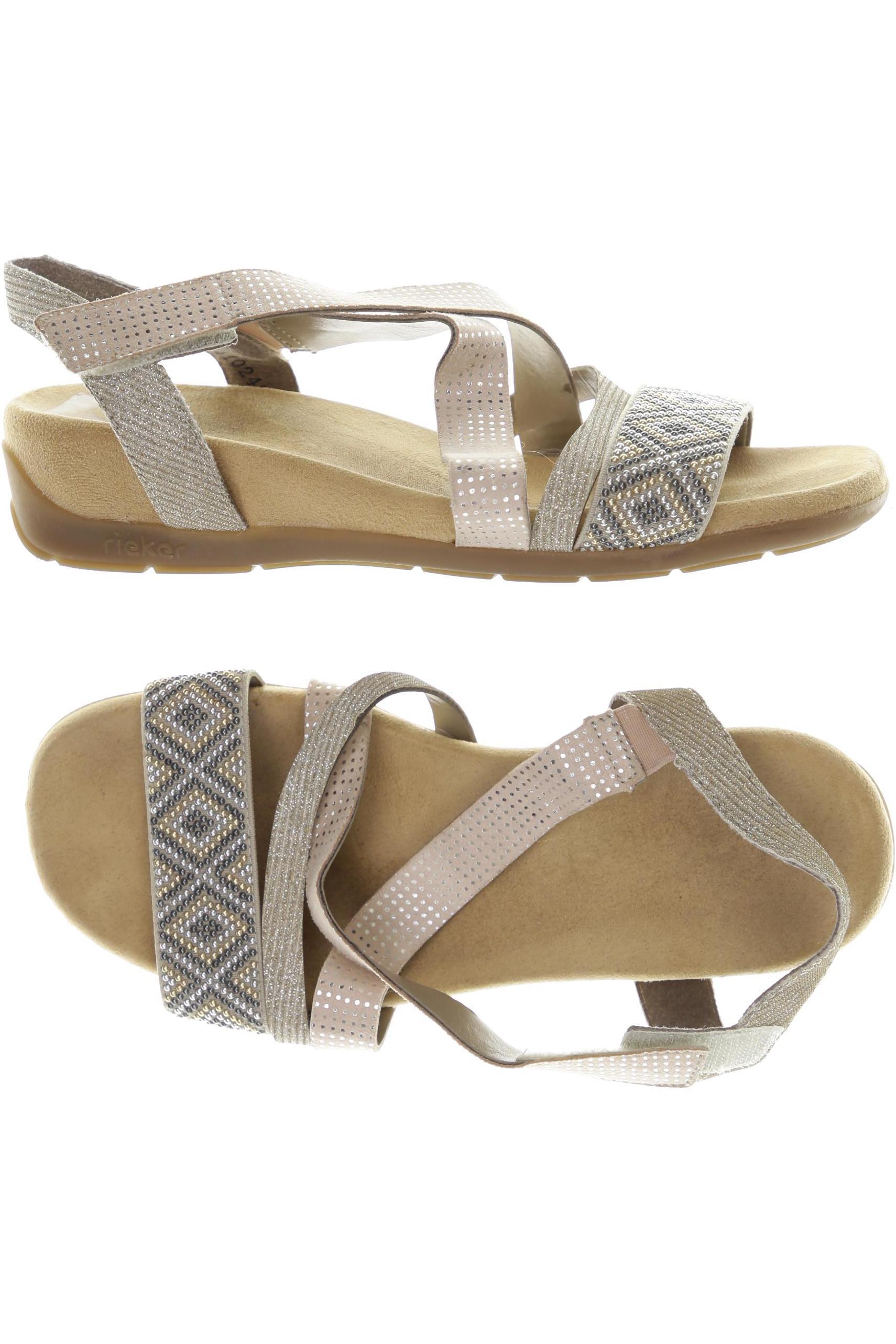 

Rieker Damen Sandale, beige, Gr. 36