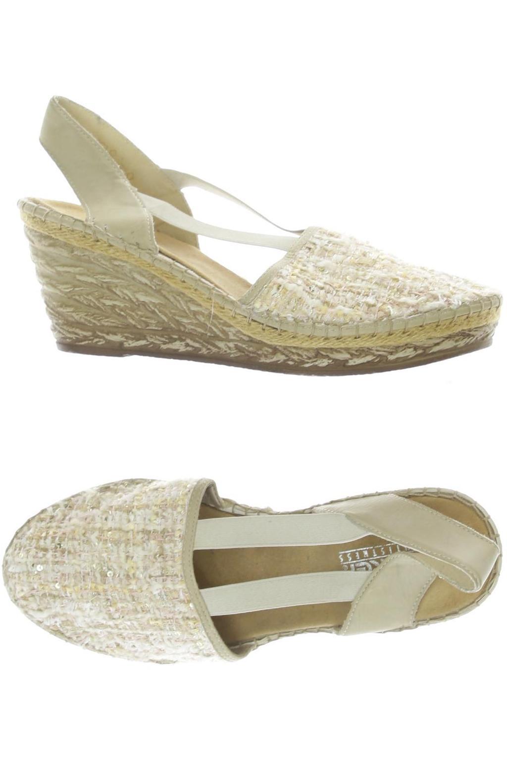 

Rieker Damen Sandale, beige, Gr. 37