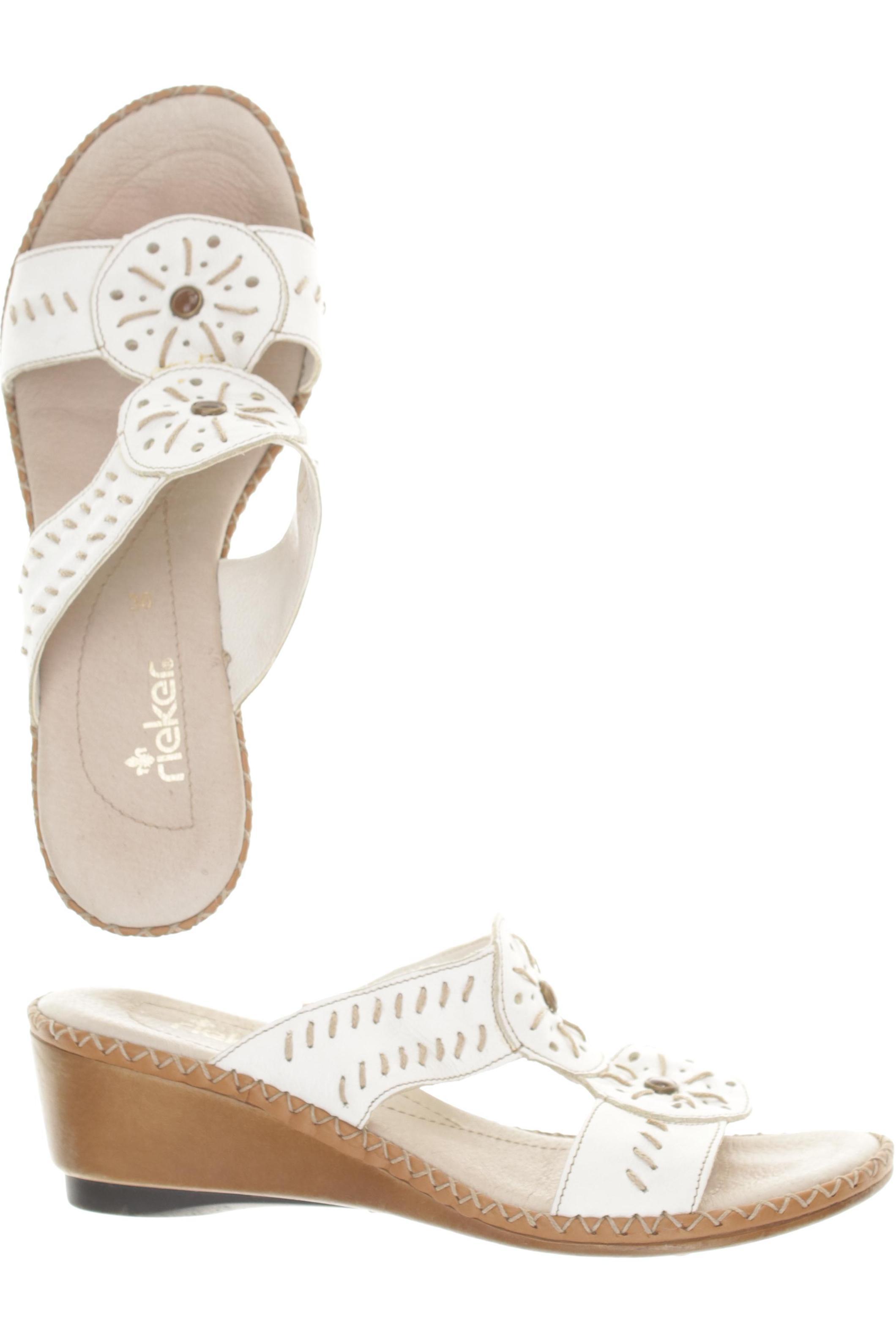 

Rieker Damen Sandale, weiß, Gr. 38