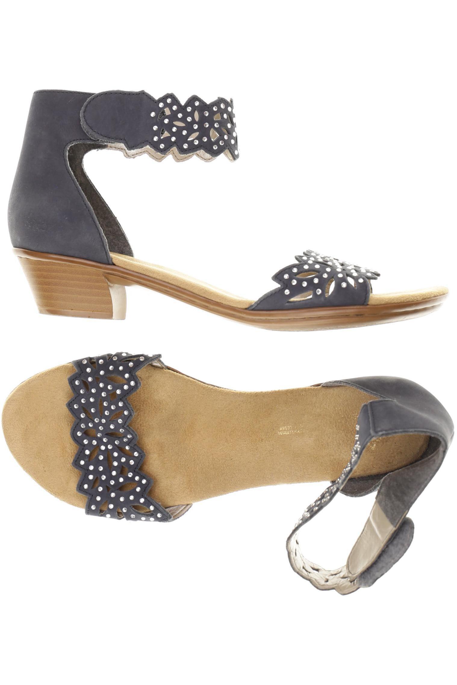 

Rieker Damen Sandale, blau, Gr. 39