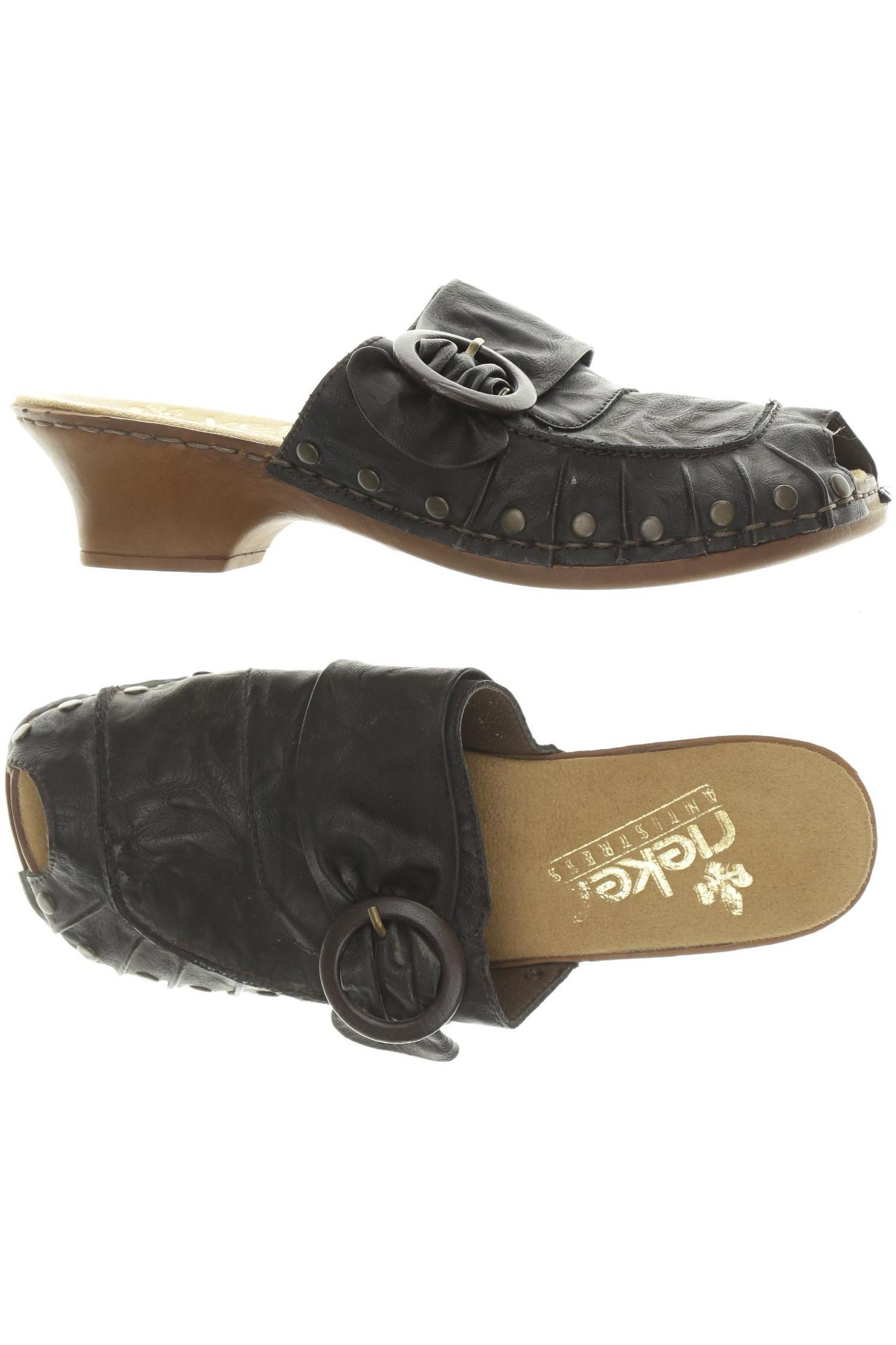 

Rieker Damen Sandale, schwarz, Gr. 38