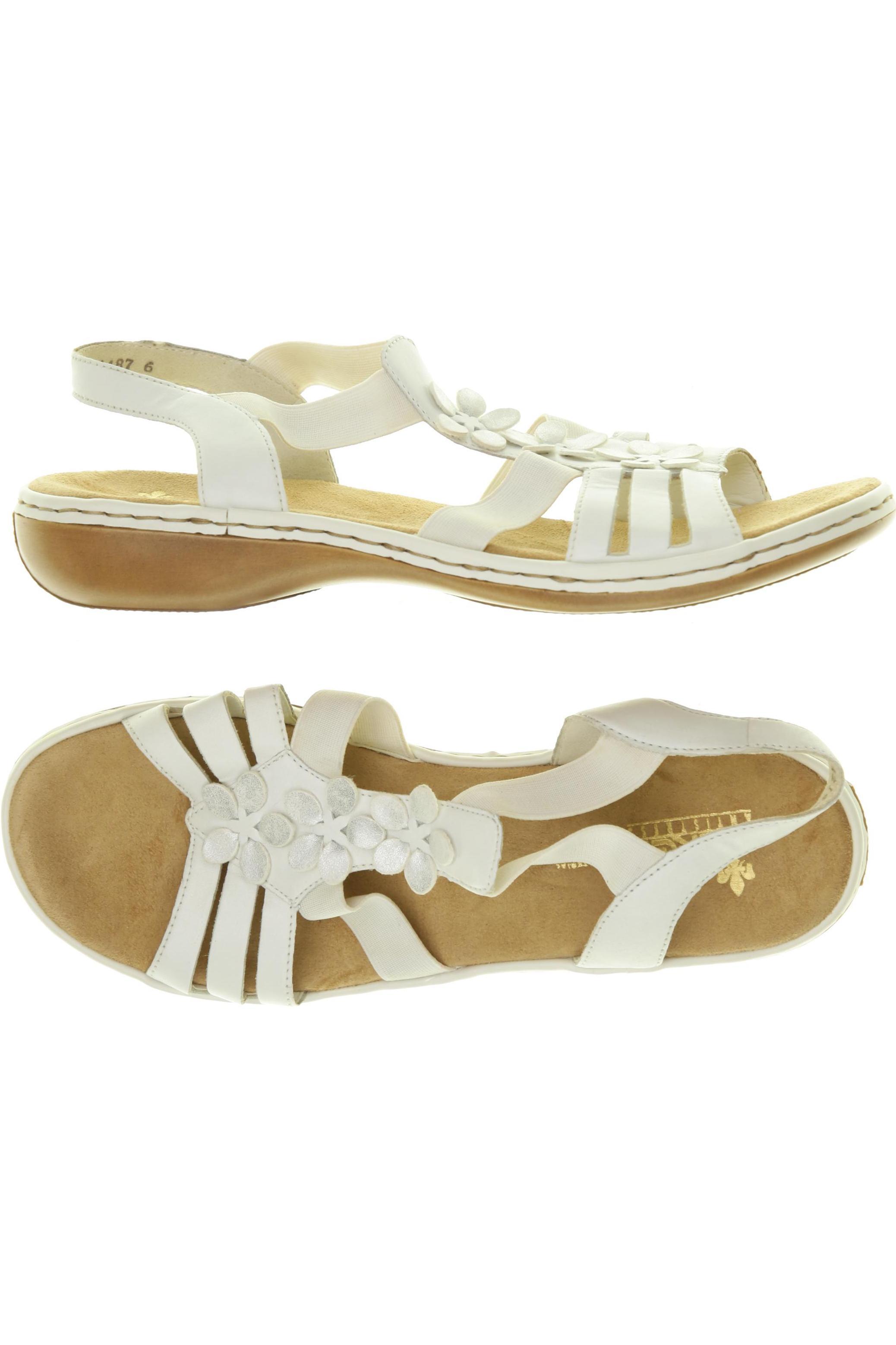 

Rieker Damen Sandale, weiß, Gr. 42