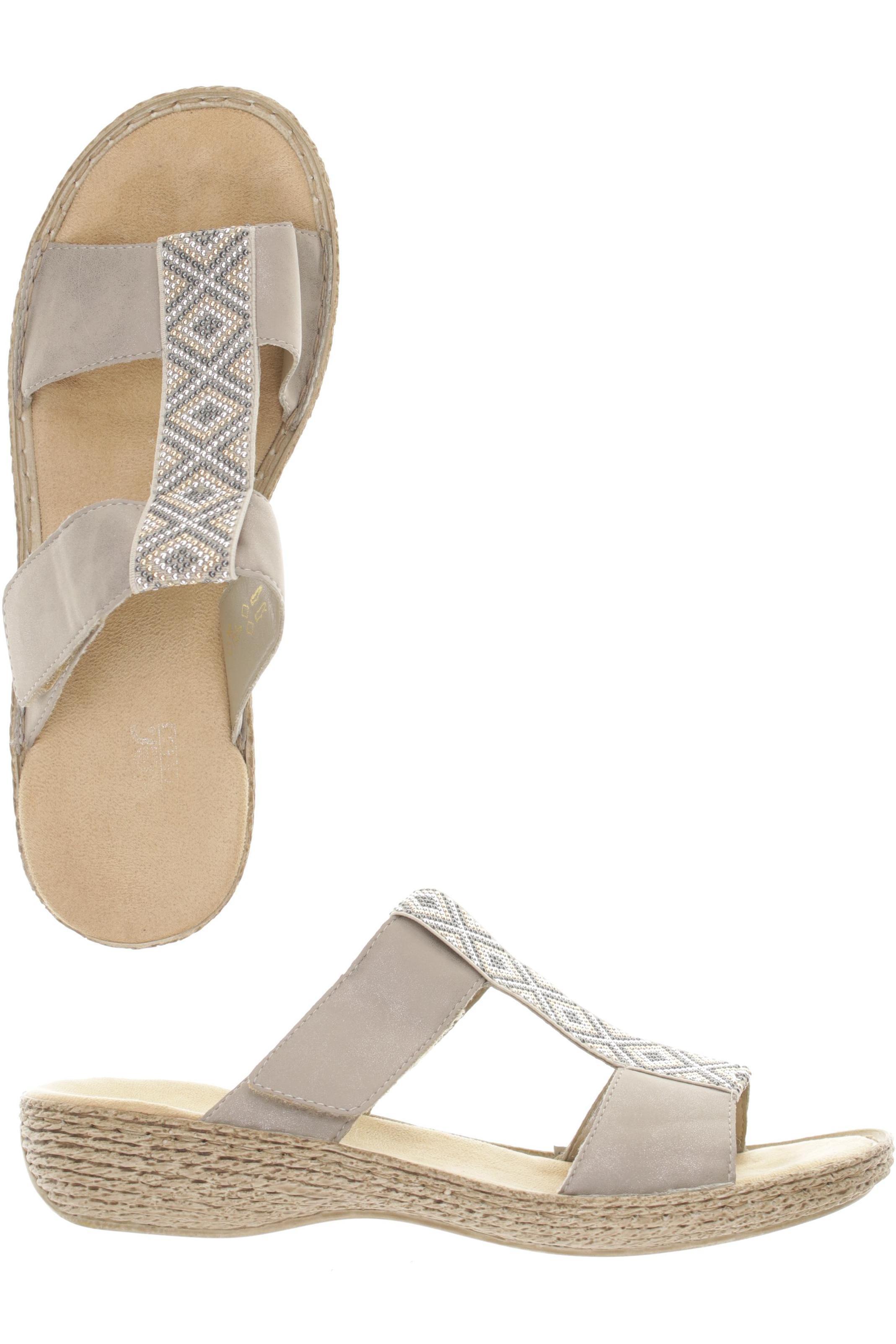 

Rieker Damen Sandale, beige, Gr. 39