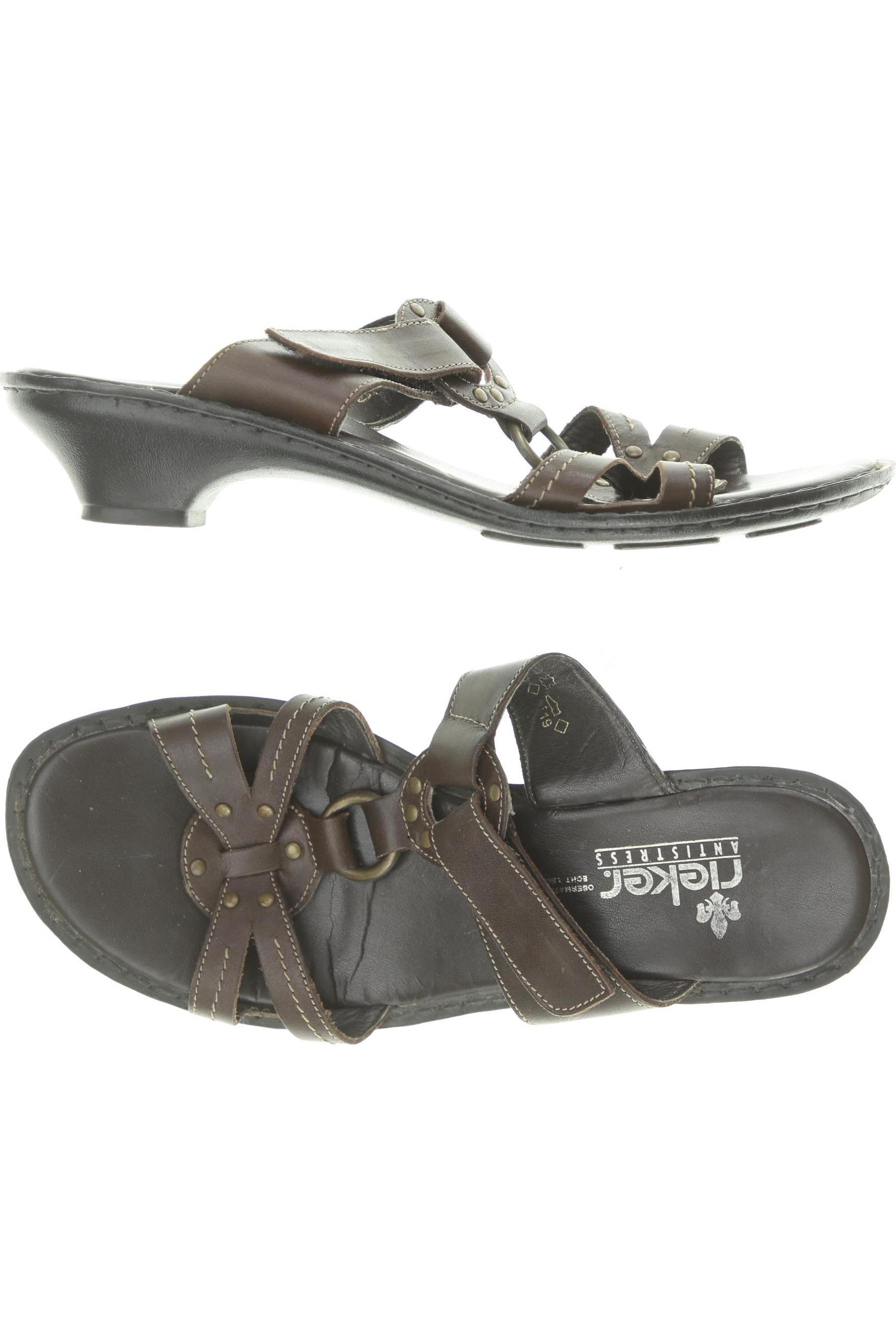 

Rieker Damen Sandale, braun, Gr. 38