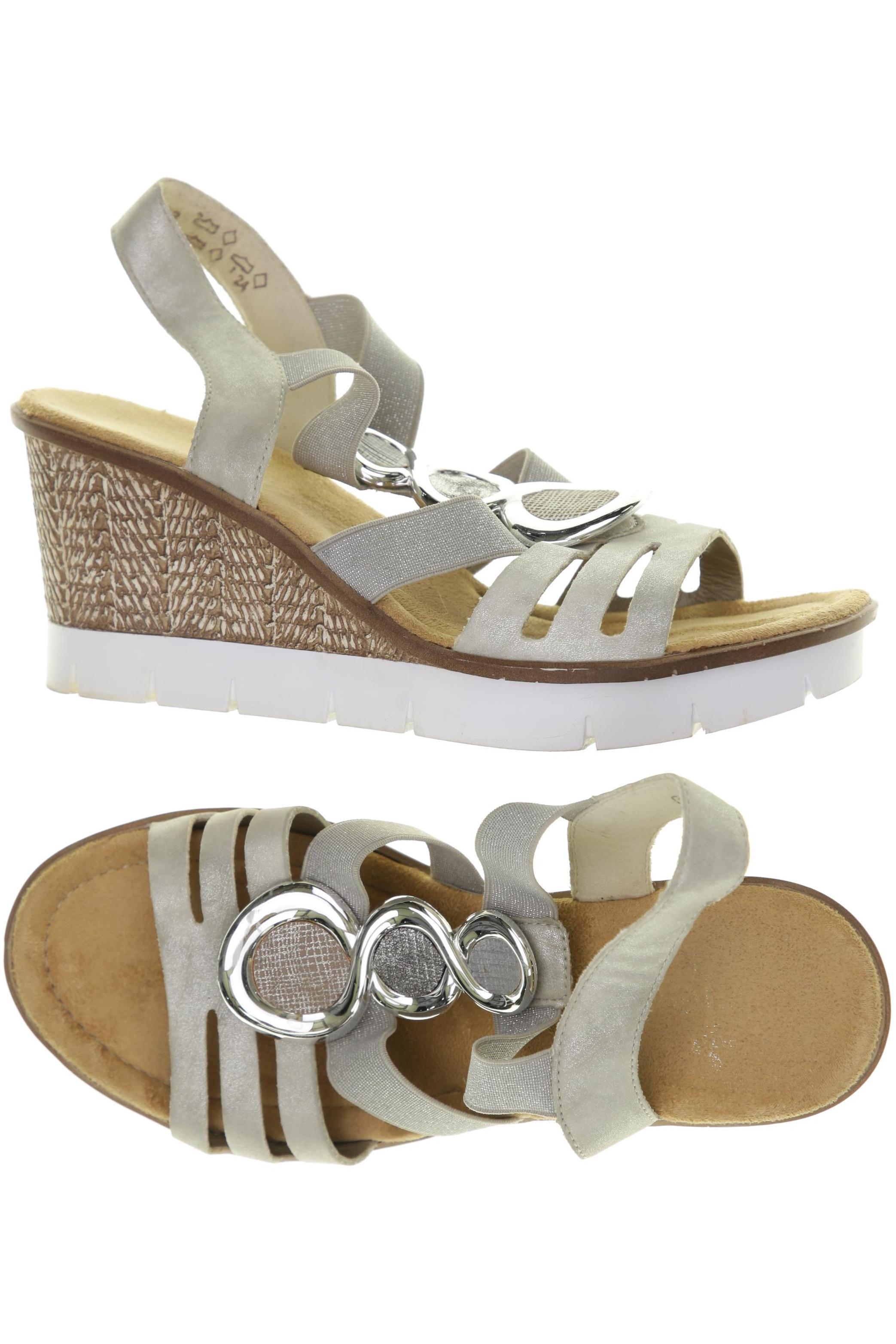 

Rieker Damen Sandale, grau, Gr. 36