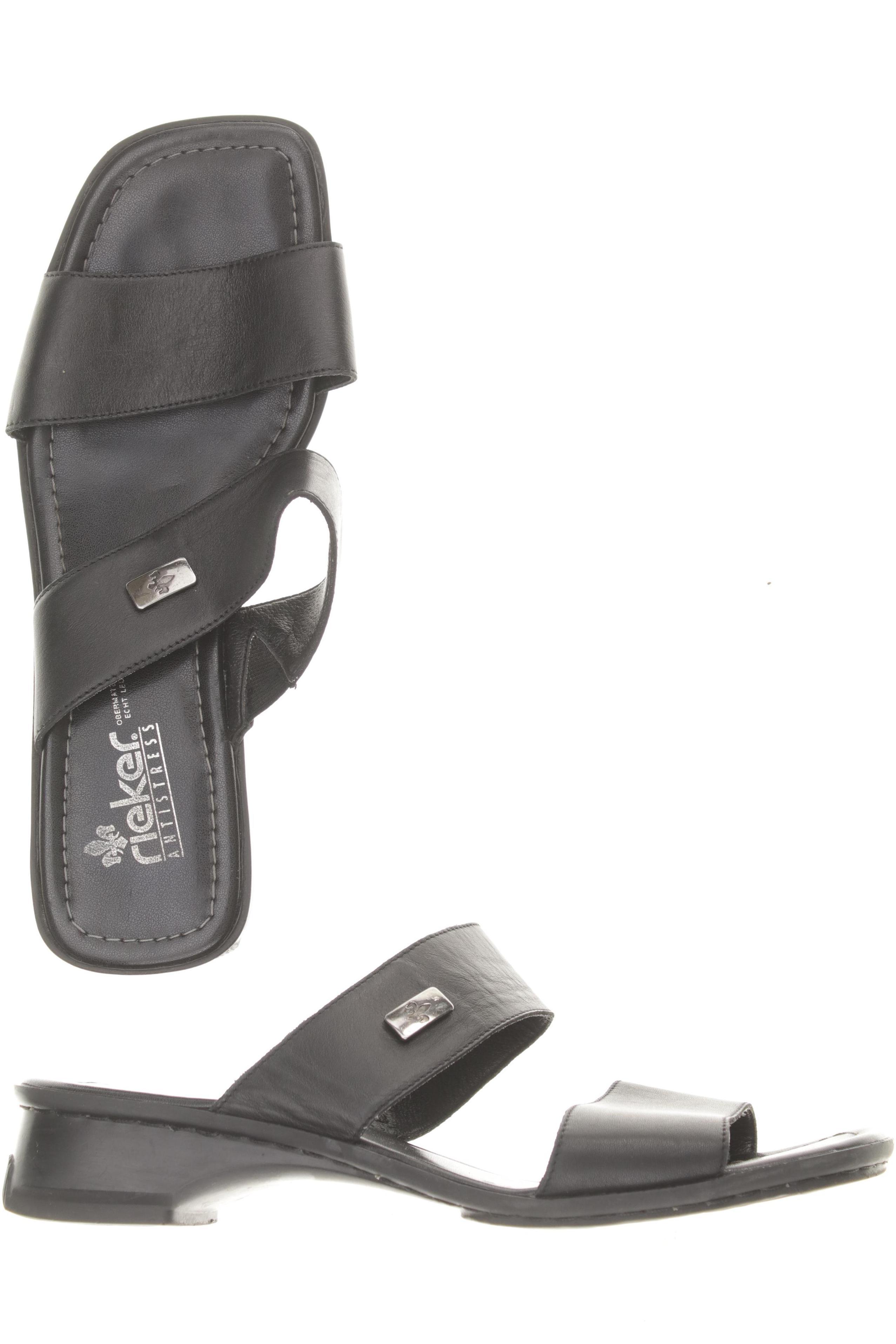

Rieker Damen Sandale, schwarz, Gr. 40