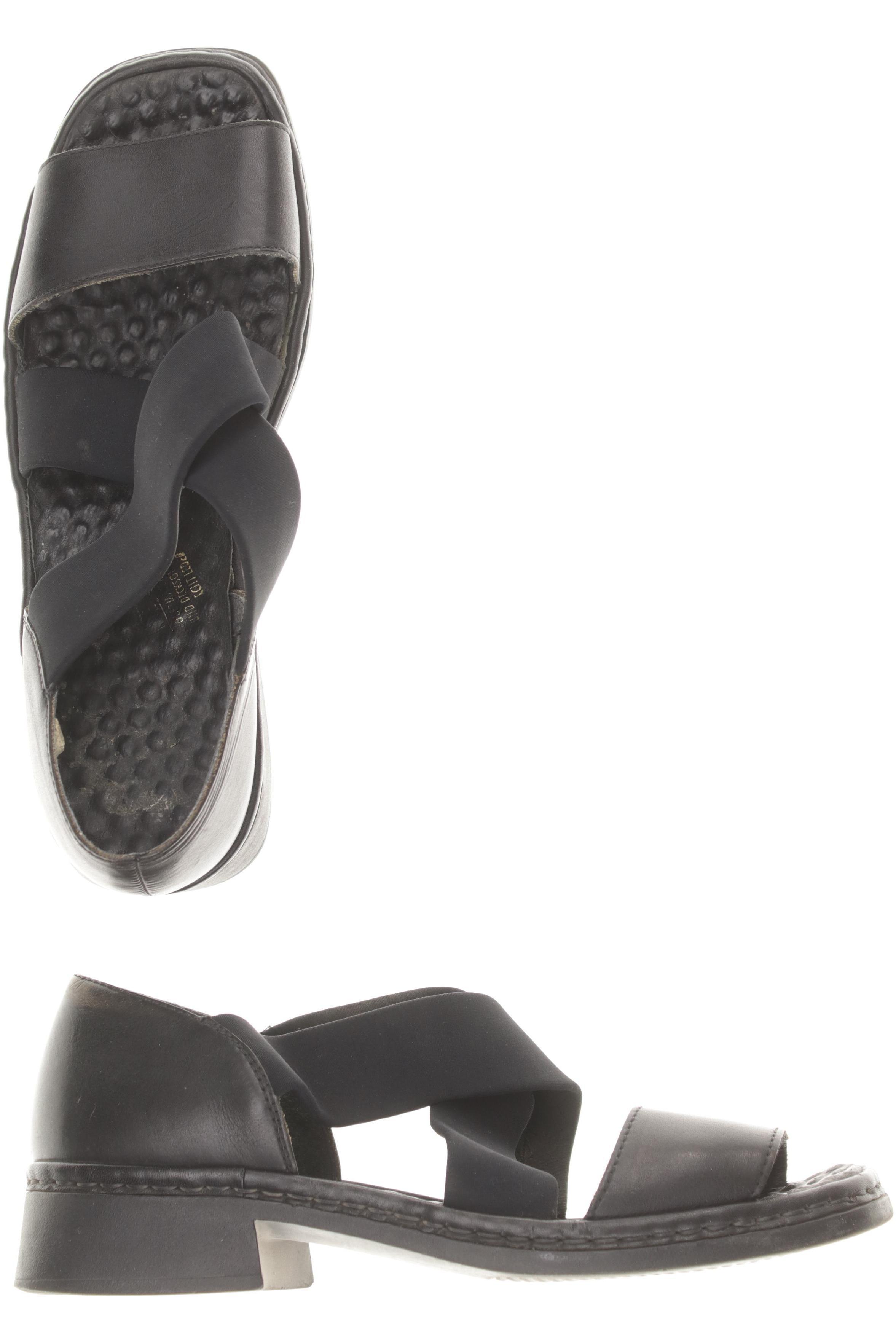 

Rieker Damen Sandale, schwarz, Gr. 38