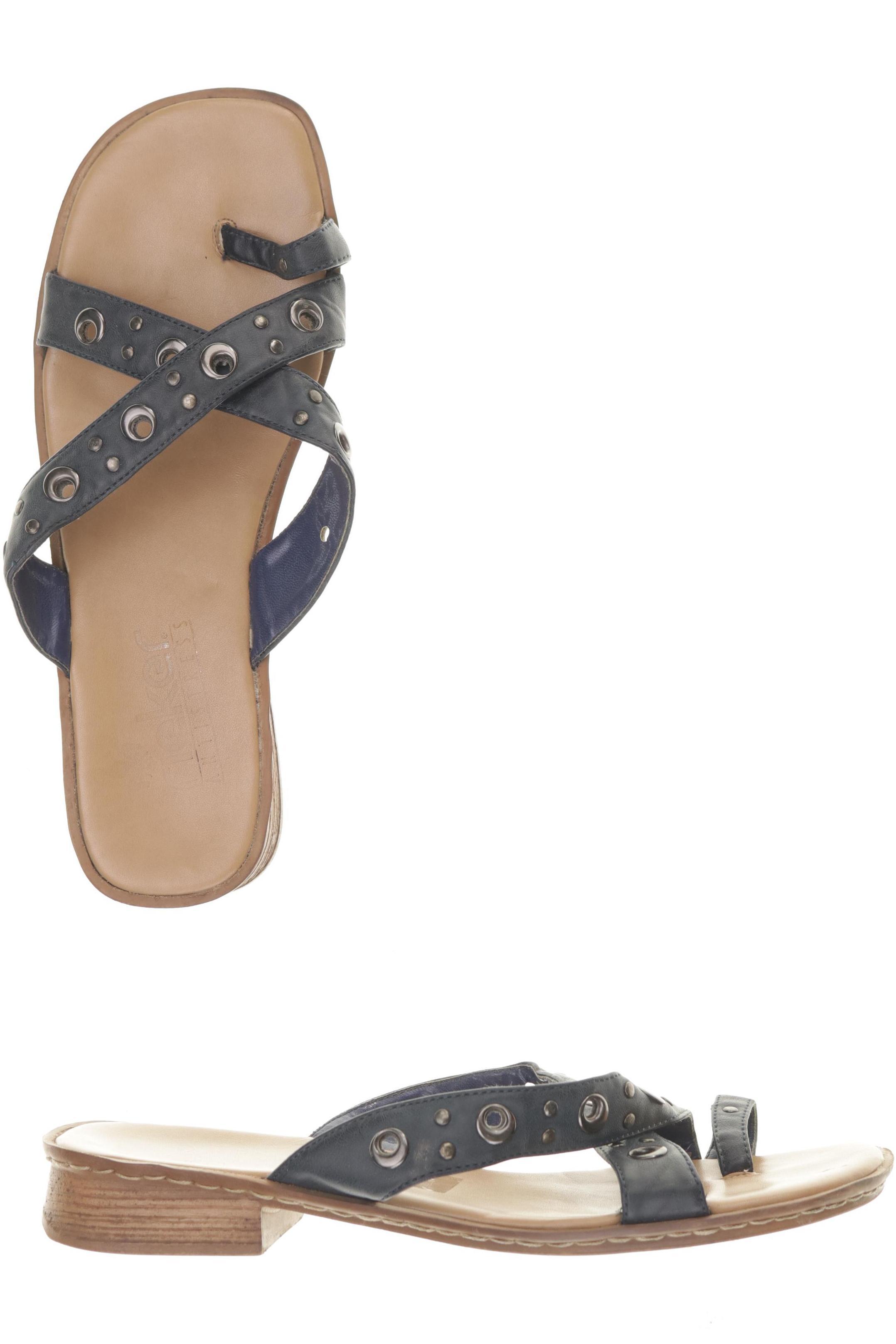 

Rieker Damen Sandale, blau, Gr. 40