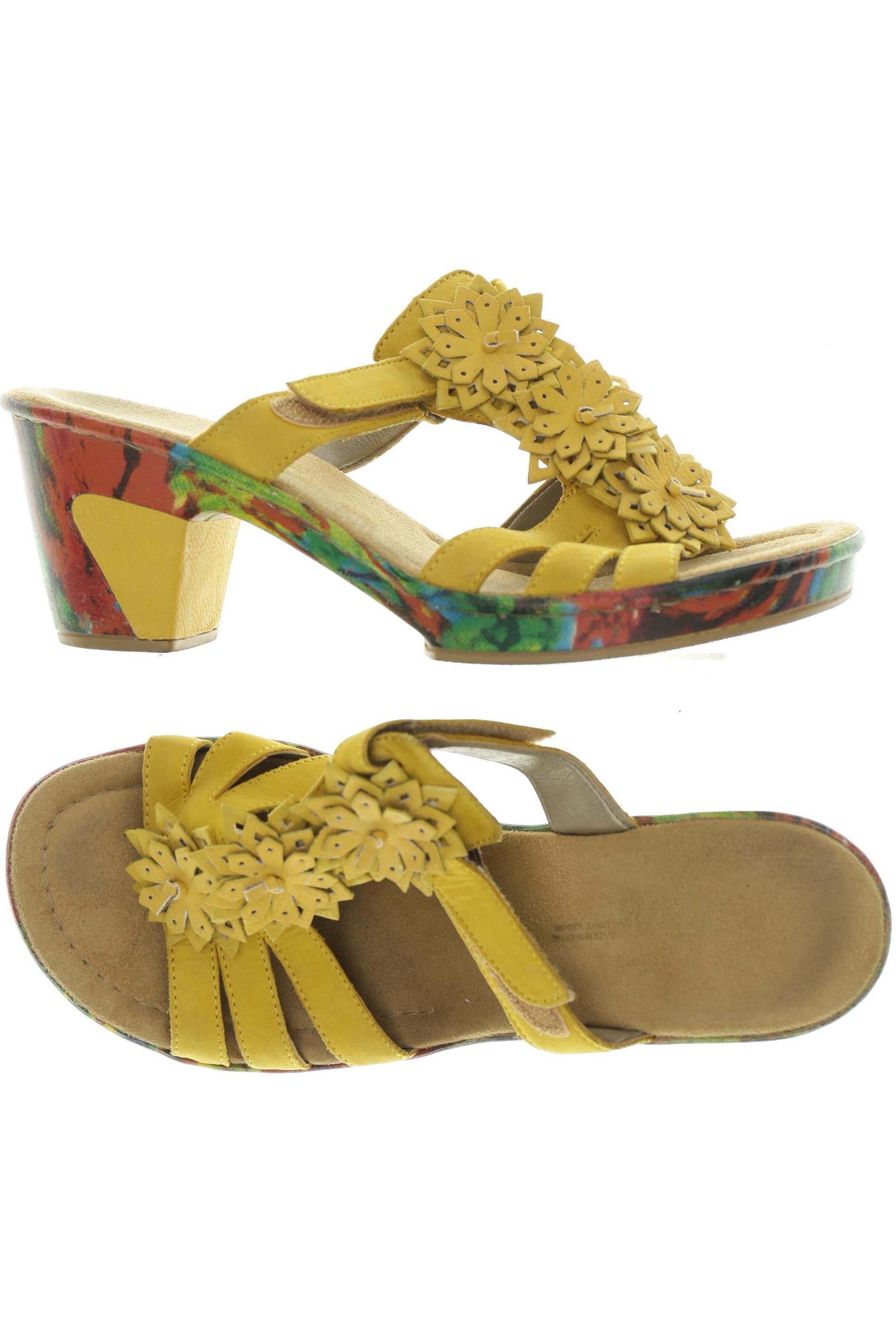 

Rieker Damen Sandale, gelb, Gr. 38