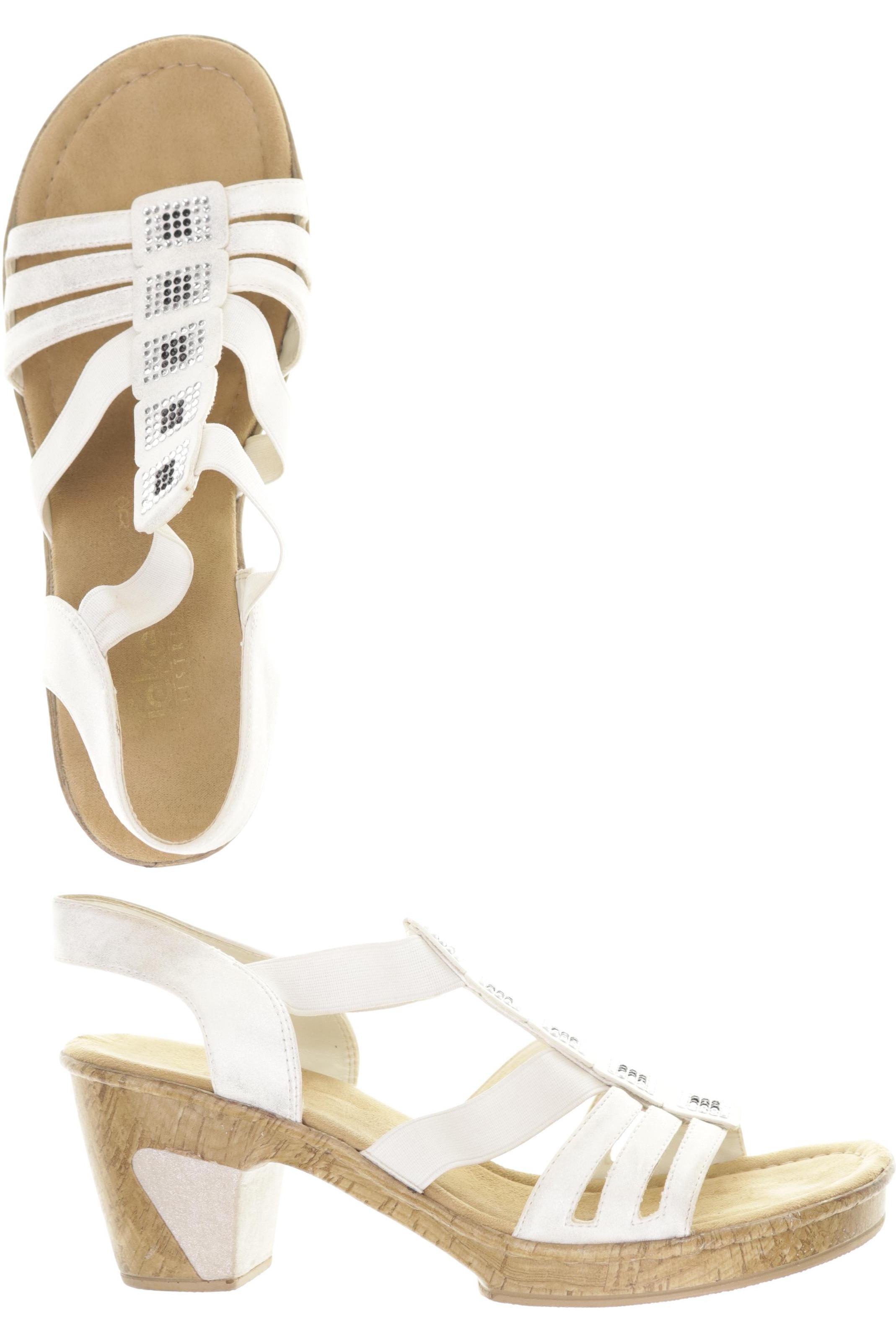 

Rieker Damen Sandale, weiß, Gr. 40