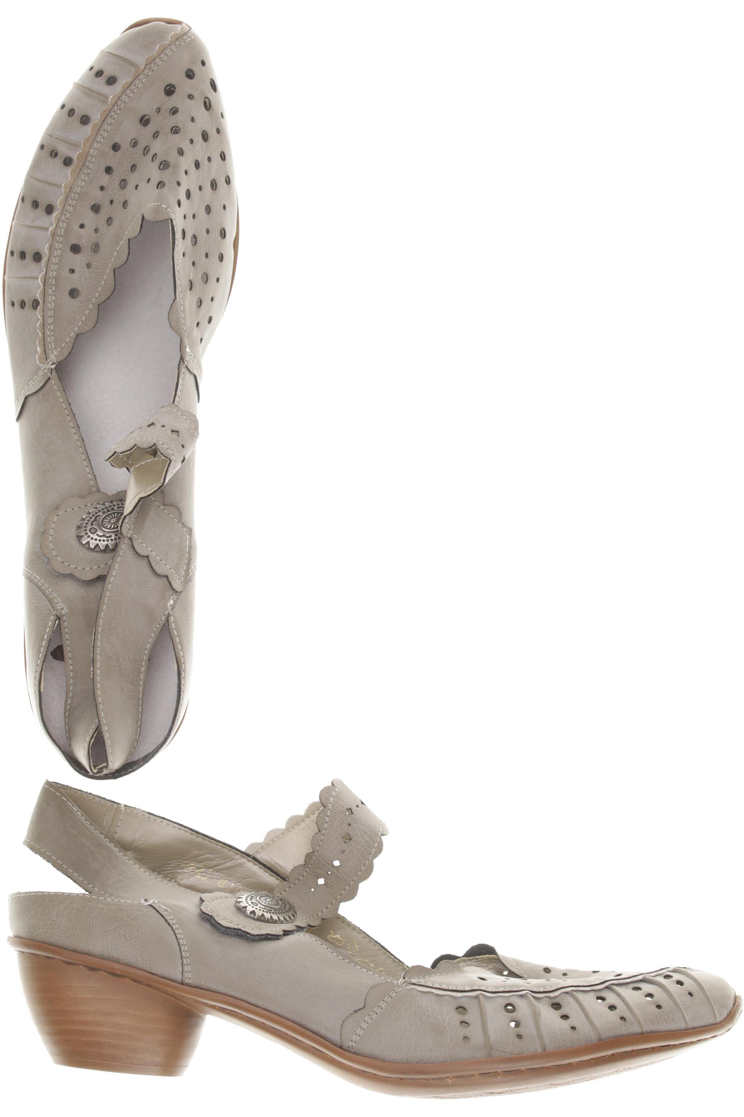 

Rieker Damen Sandale, grau, Gr. 42