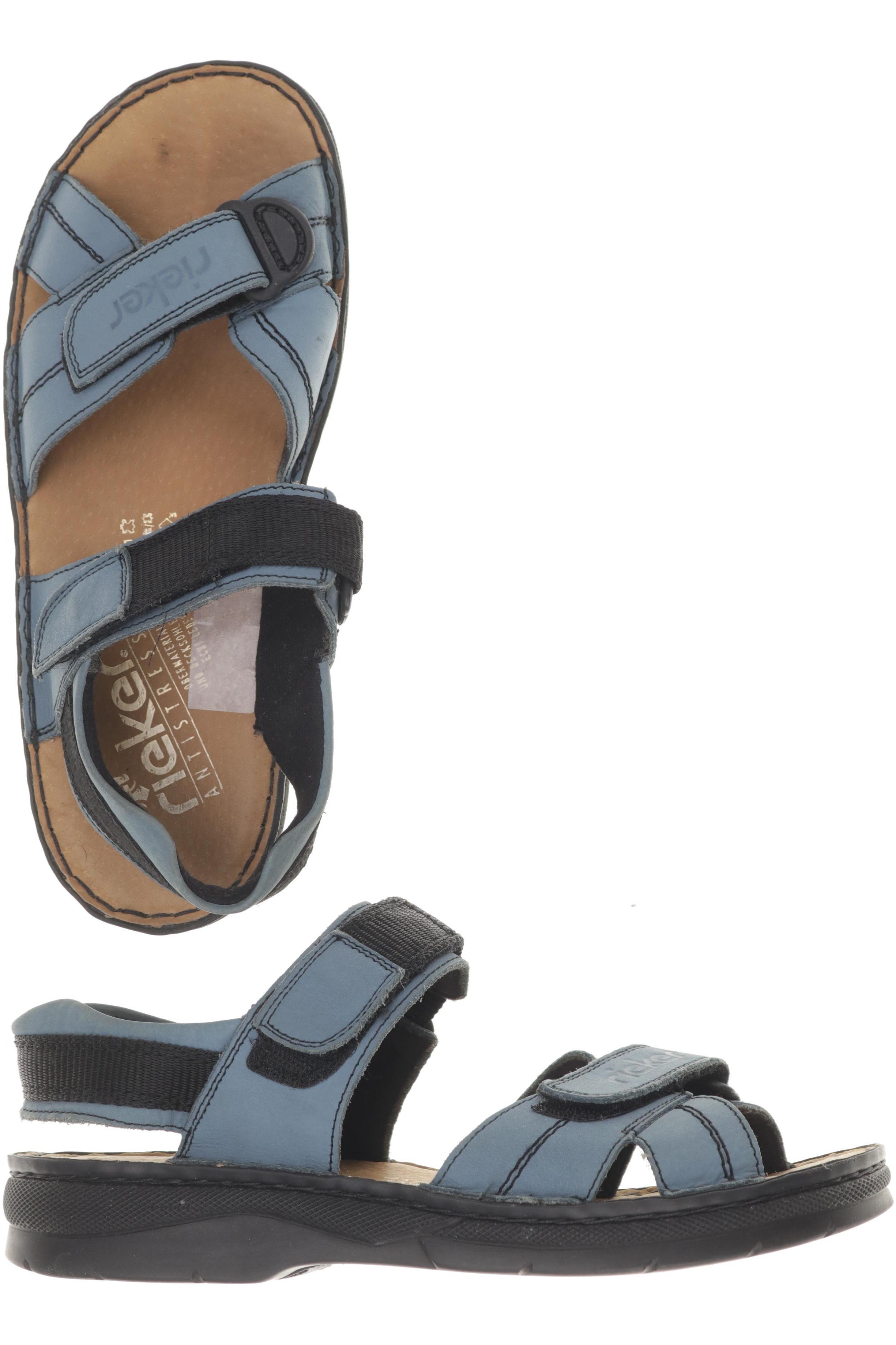 

Rieker Damen Sandale, blau, Gr. 38