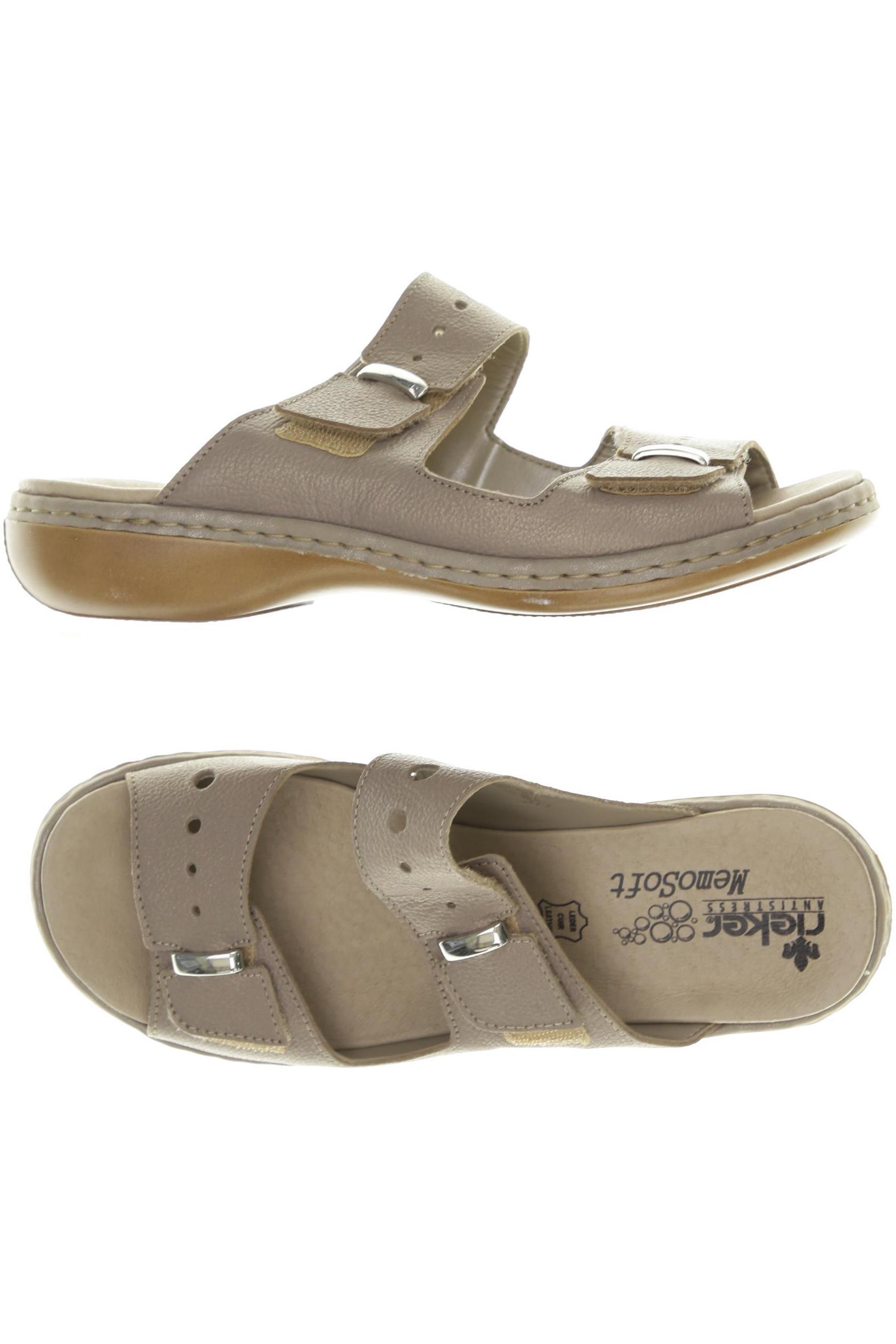 

Rieker Damen Sandale, beige, Gr. 39