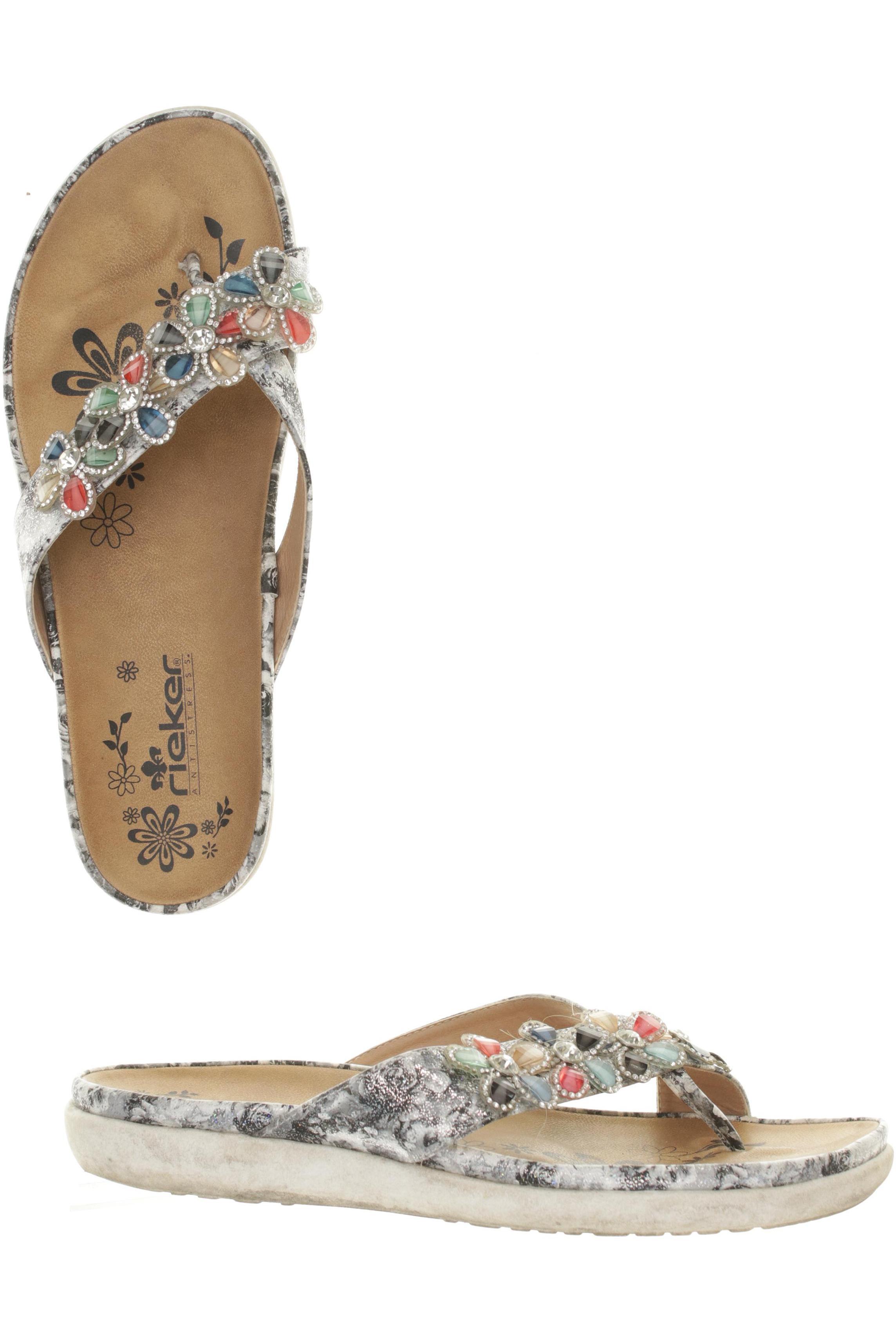 

Rieker Damen Sandale, grau, Gr. 39