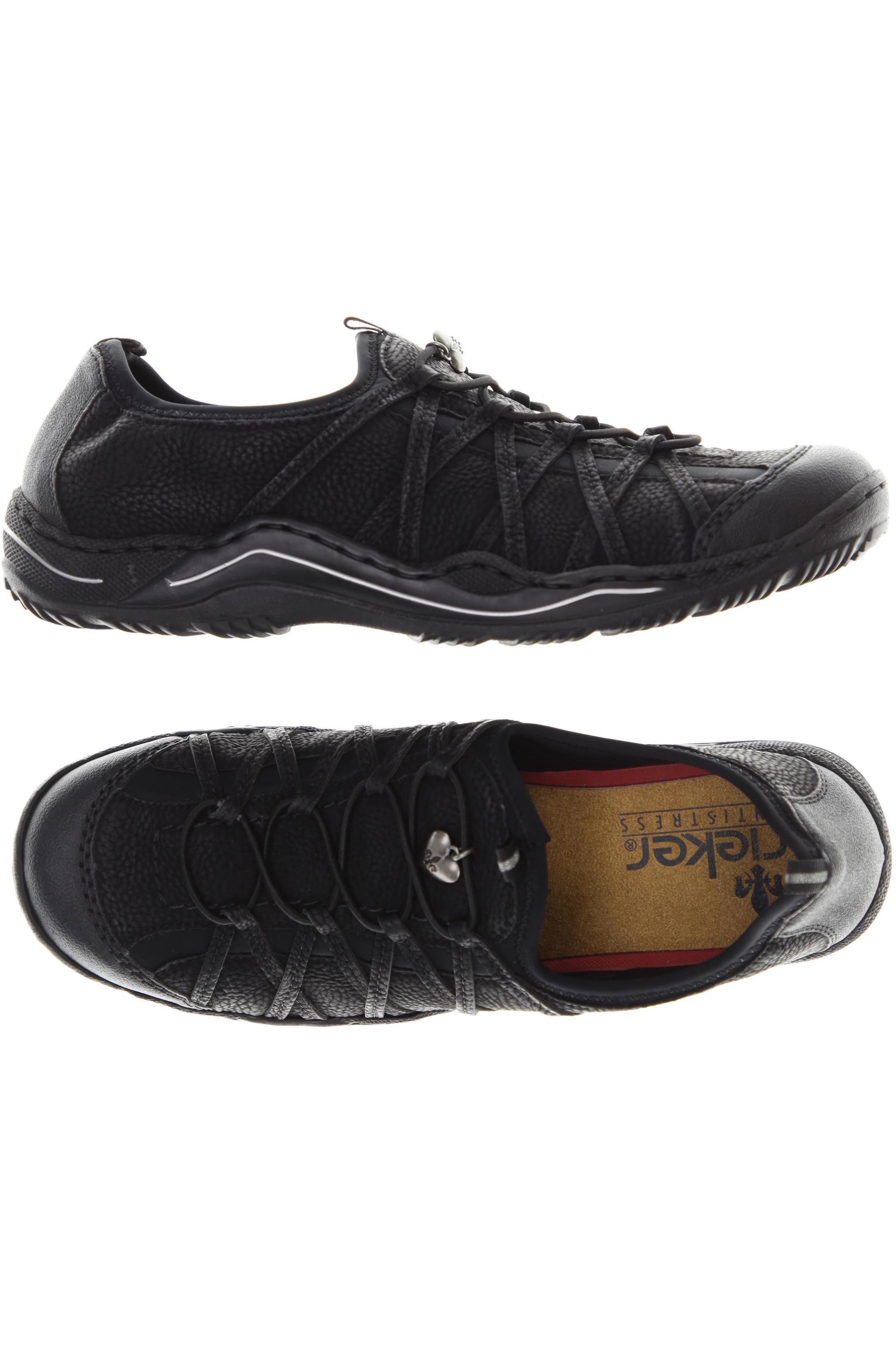 

Rieker Damen Sneakers, schwarz, Gr. 43