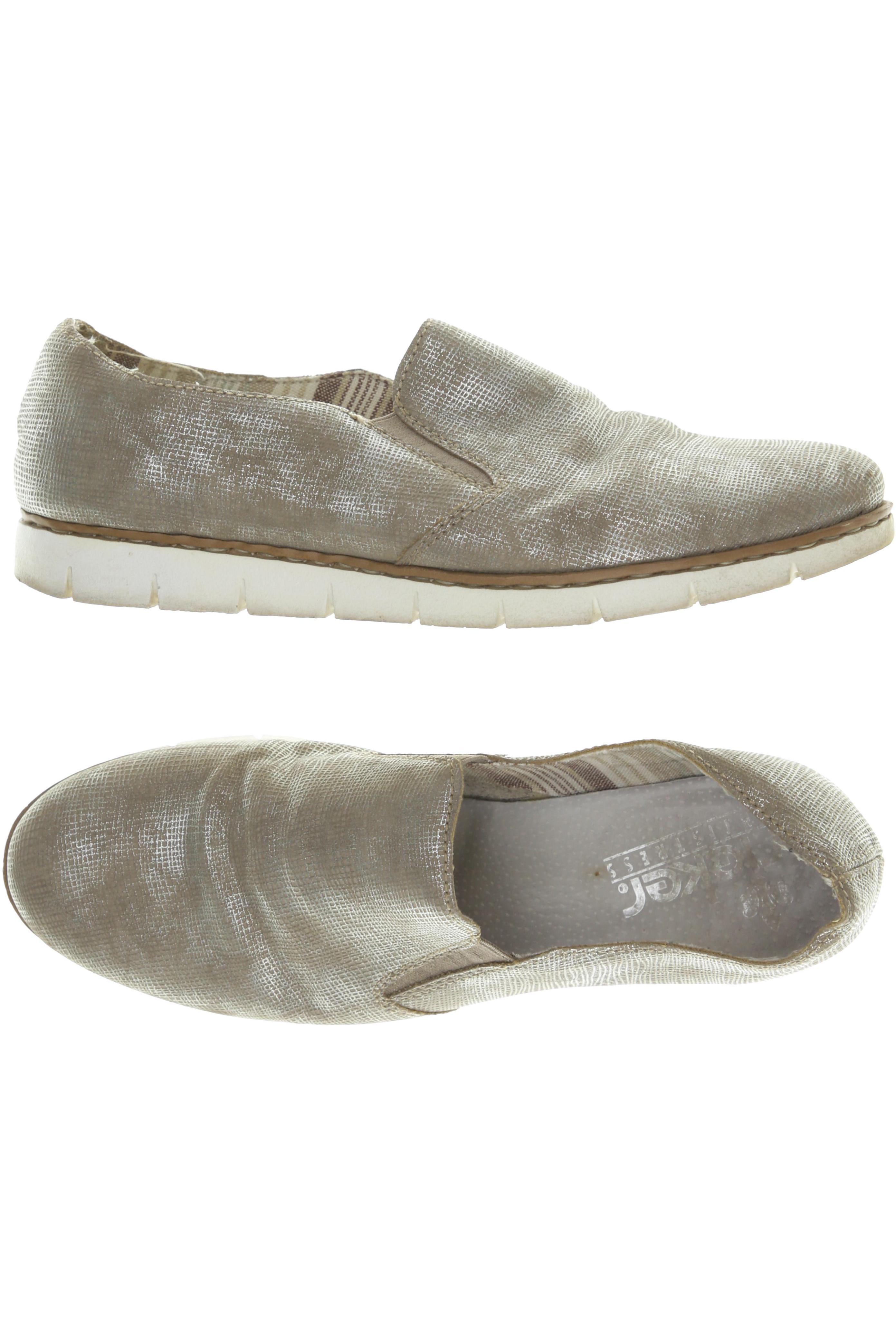 

Rieker Damen Halbschuh, beige, Gr. 40
