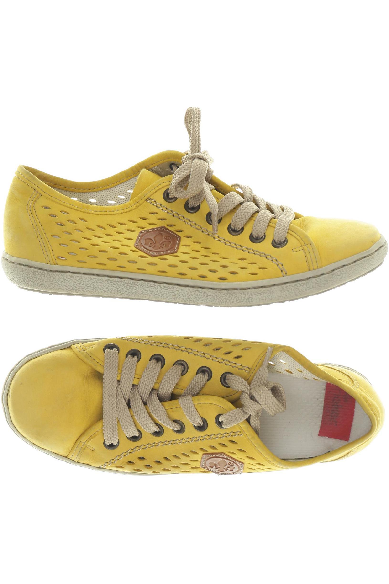 

Rieker Damen Sneakers, gelb, Gr. 36